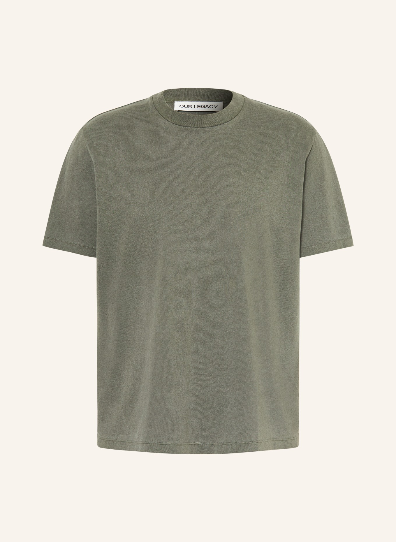 OUR LEGACY tričko: OLIVOVÁ