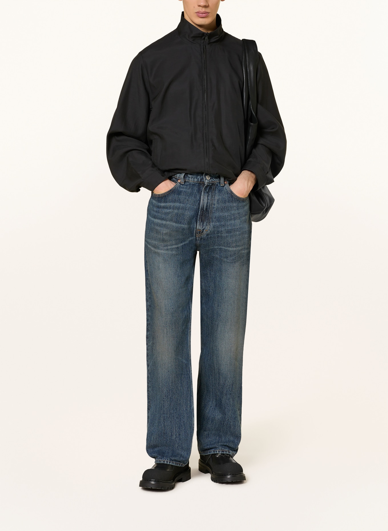 OUR LEGACY Dżinsy THIRD CUT Relaxed Fit: Rocker Storm Wash