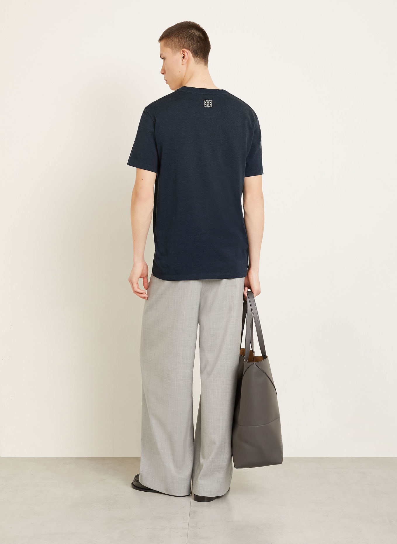 LOEWE T-Shirt: DUNKELBLAU