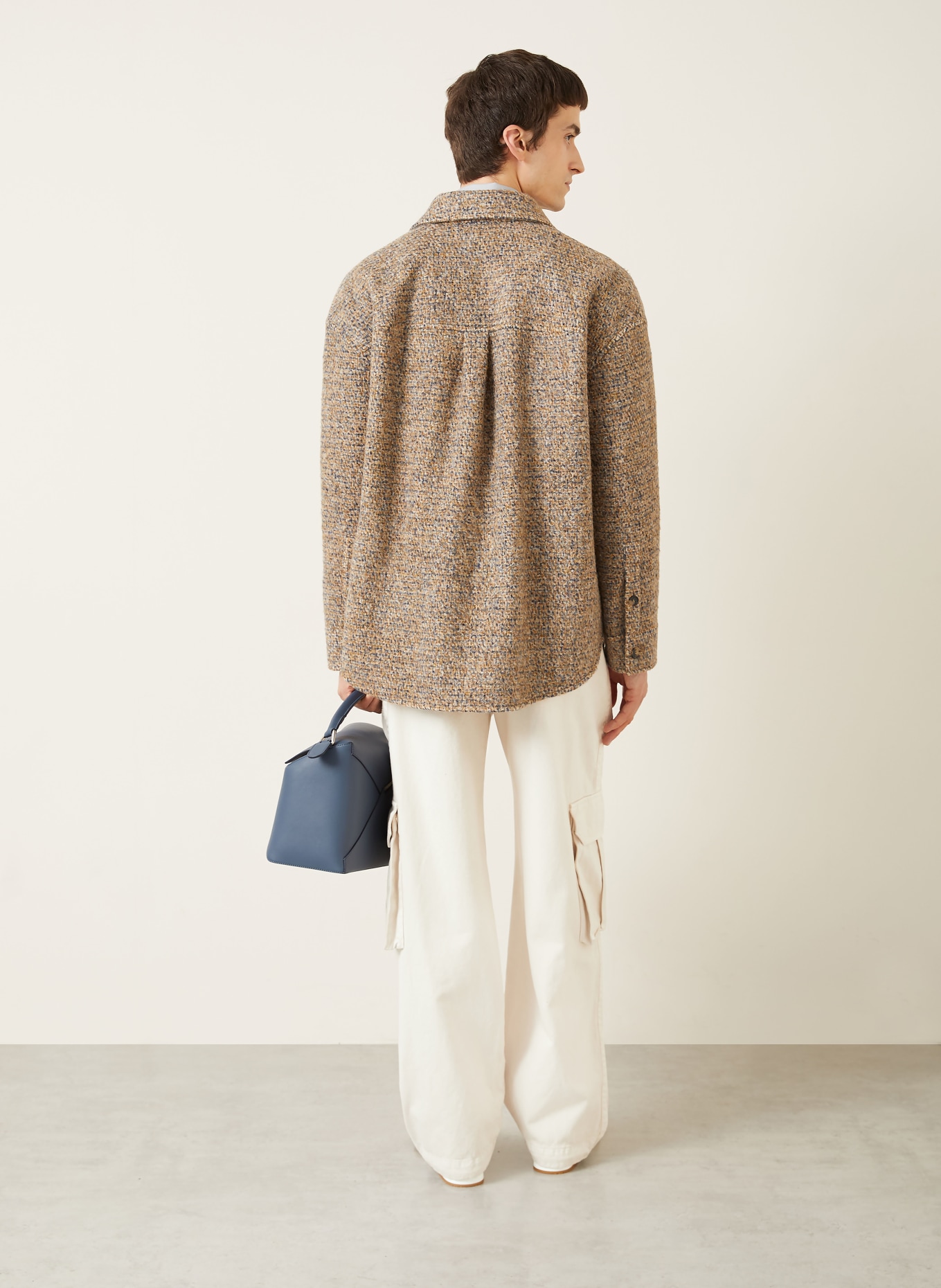 LOEWE Regular fit cargo pants: ECRU