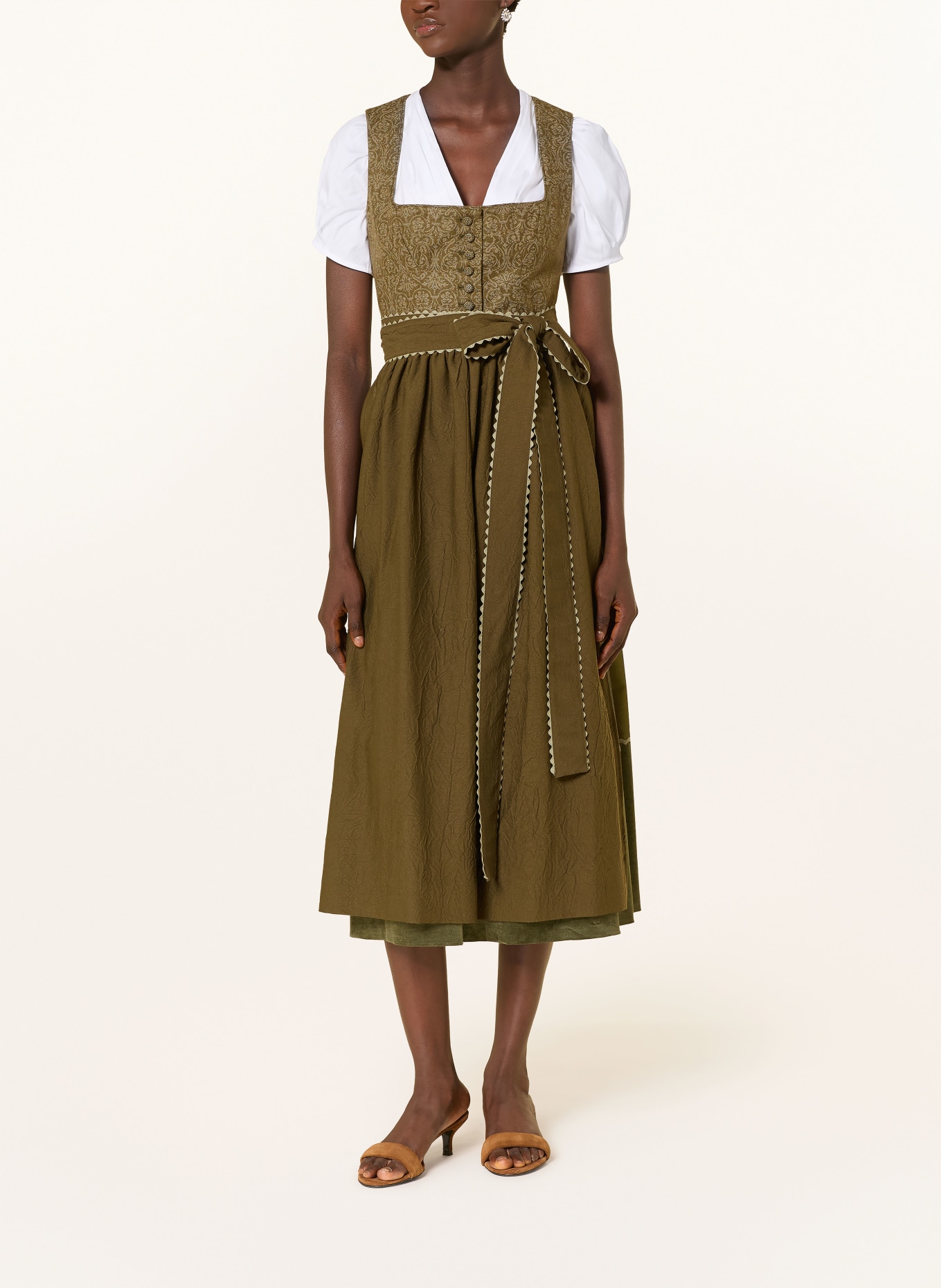 SPORTALM Dirndlbluse: WEISS