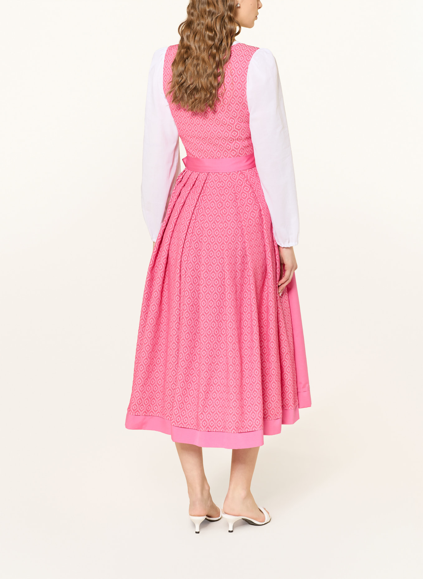 SPORTALM Dirndl: MOCNORÓŻOWY / JASNORÓŻOWY