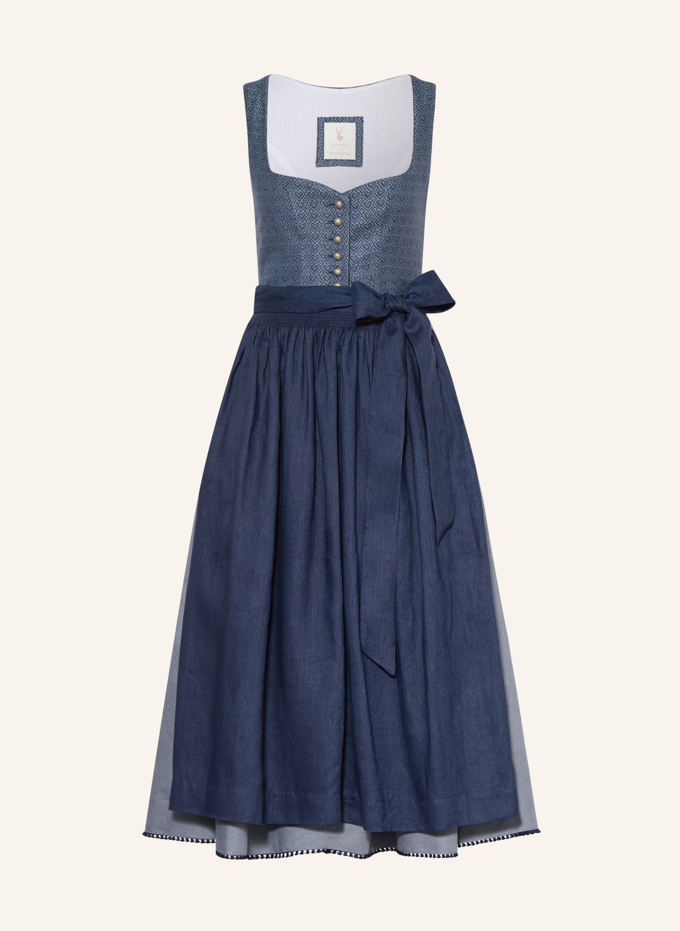 Johann & Johanna Dirndl ROTHSEE: DUNKELBLAU / BLAUGRAU