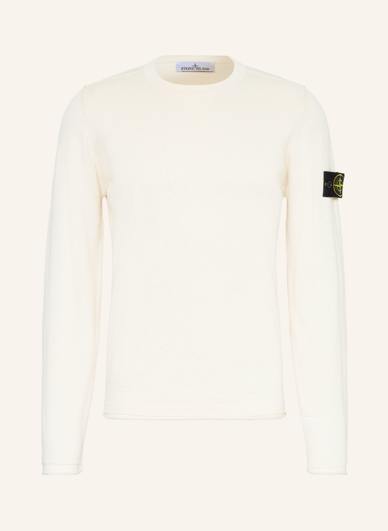 STONE ISLAND Pullover: ECRU