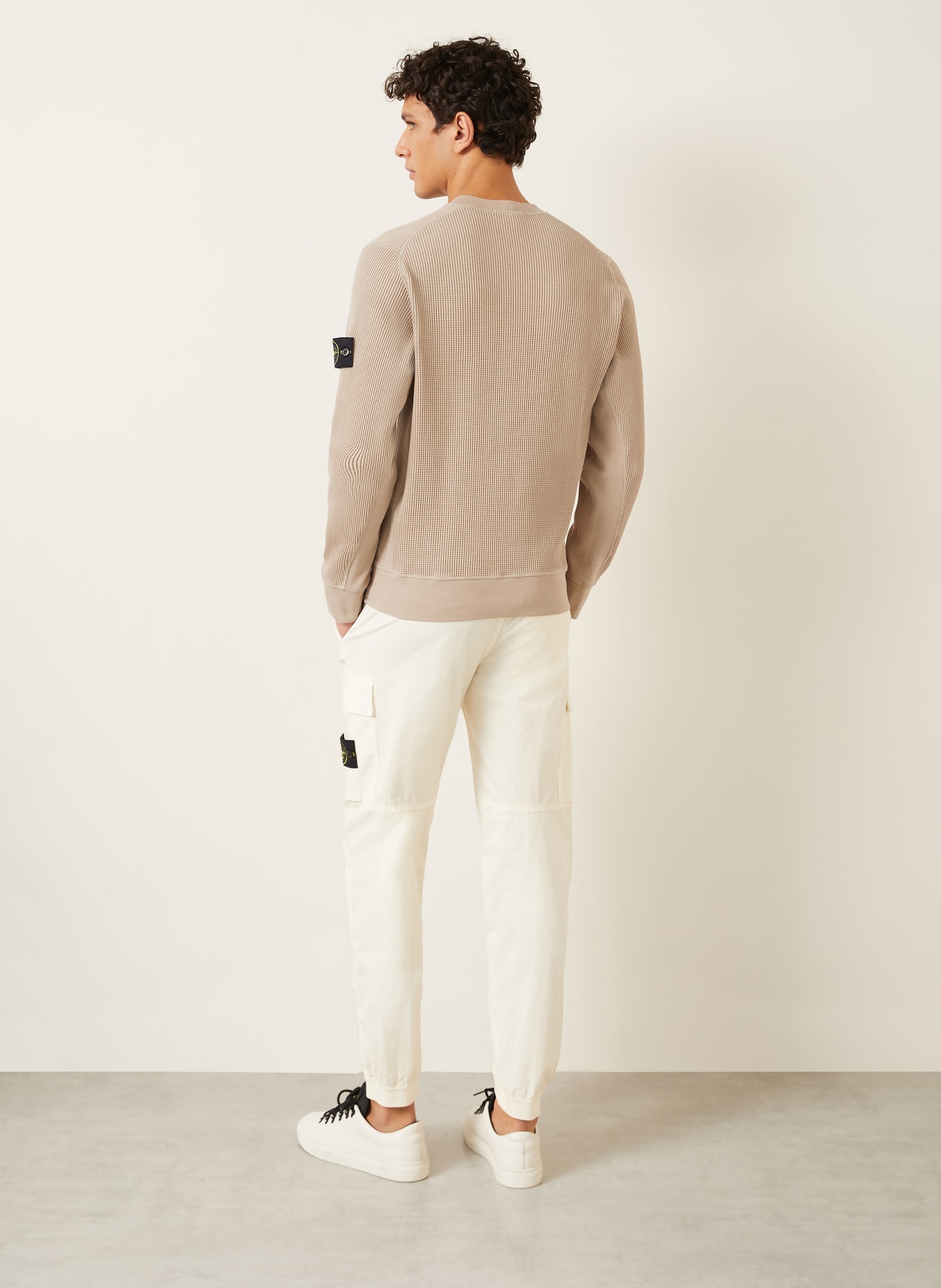 STONE ISLAND Pullover: BEIGE