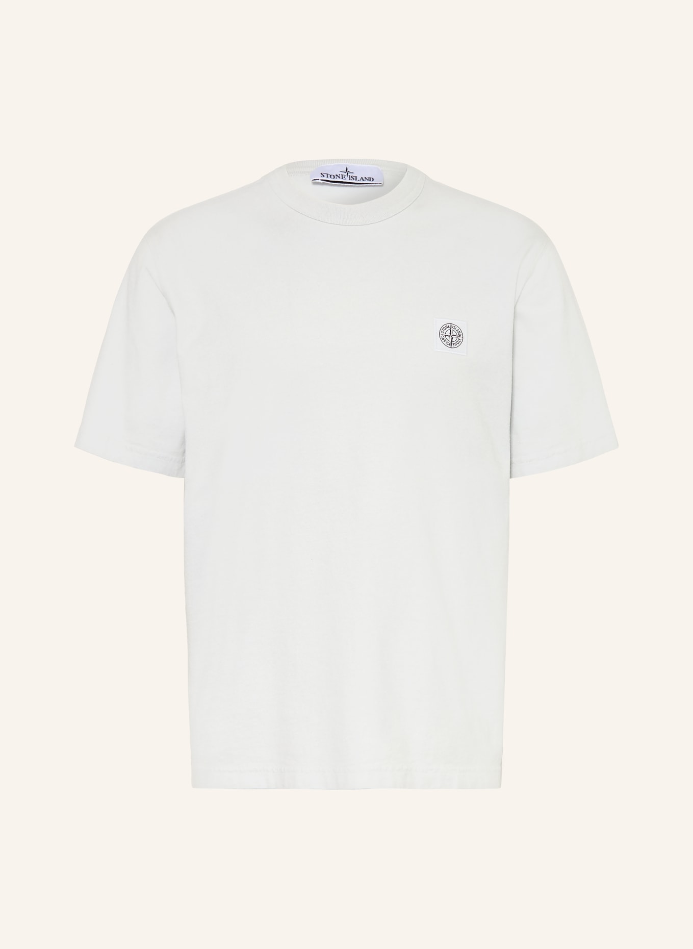 STONE ISLAND koszulka: JASNOCZARY