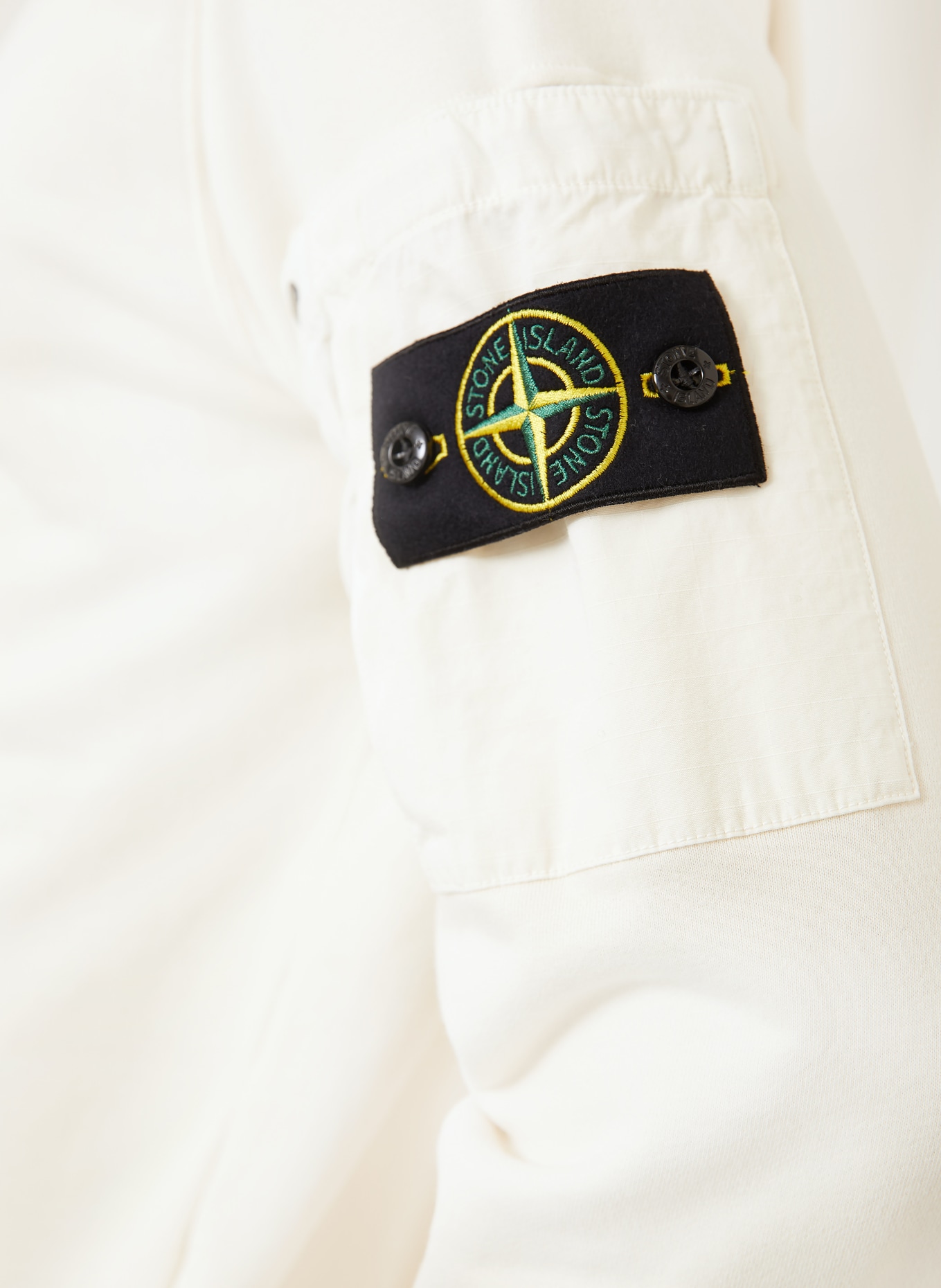 STONE ISLAND Sweatshirt: ECRU