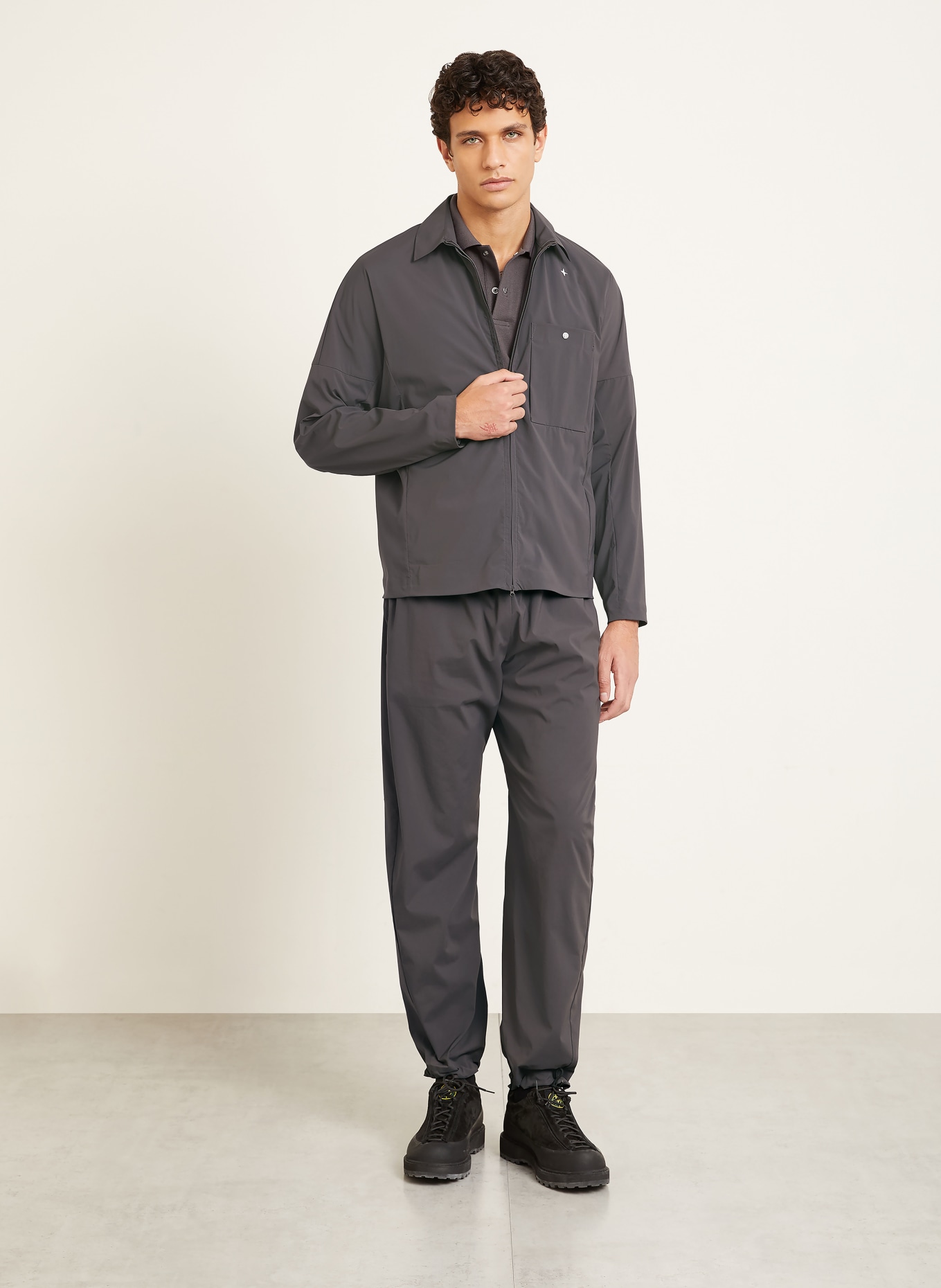 STONE ISLAND Overjacket STELLINA: DUNKELGRAU