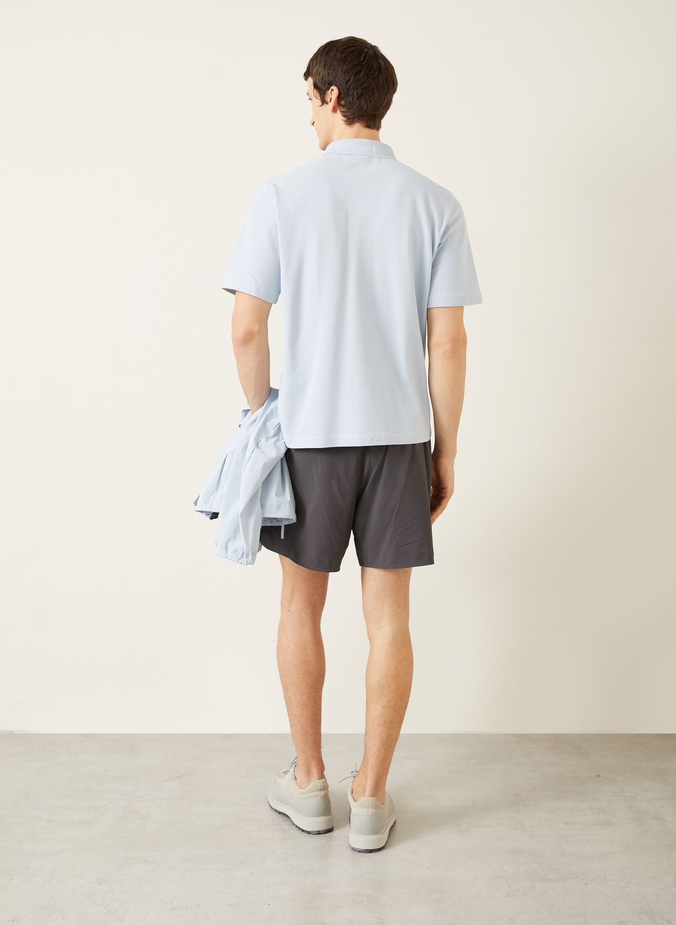 STONE ISLAND STELLINA piqué polo shirt: LIGHT BLUE