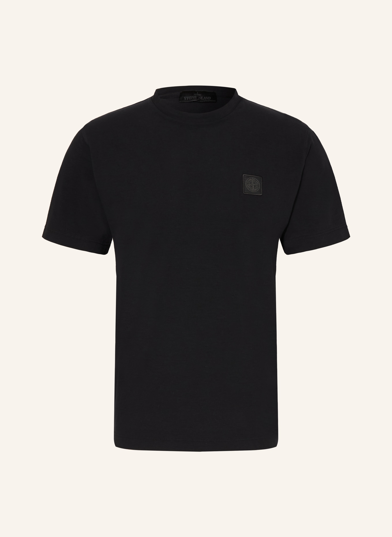 STONE ISLAND T-Shirt GHOST: SCHWARZ