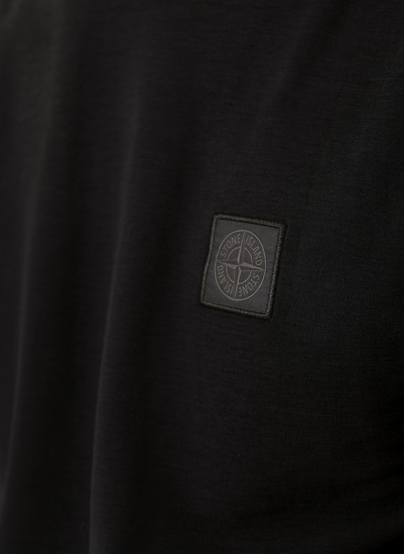 STONE ISLAND T-Shirt GHOST: SCHWARZ