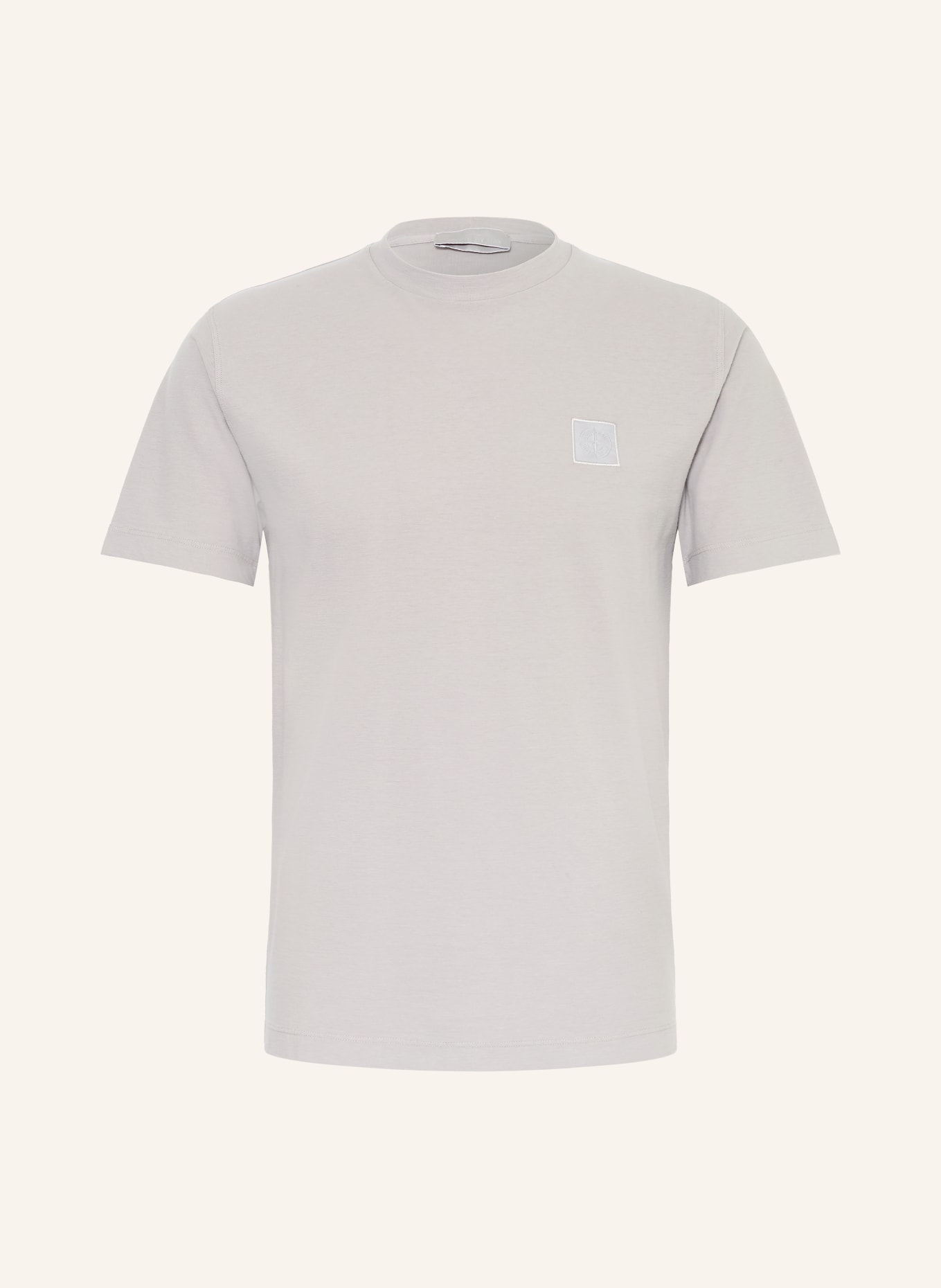 STONE ISLAND T-Shirt GHOST: HELLGRAU