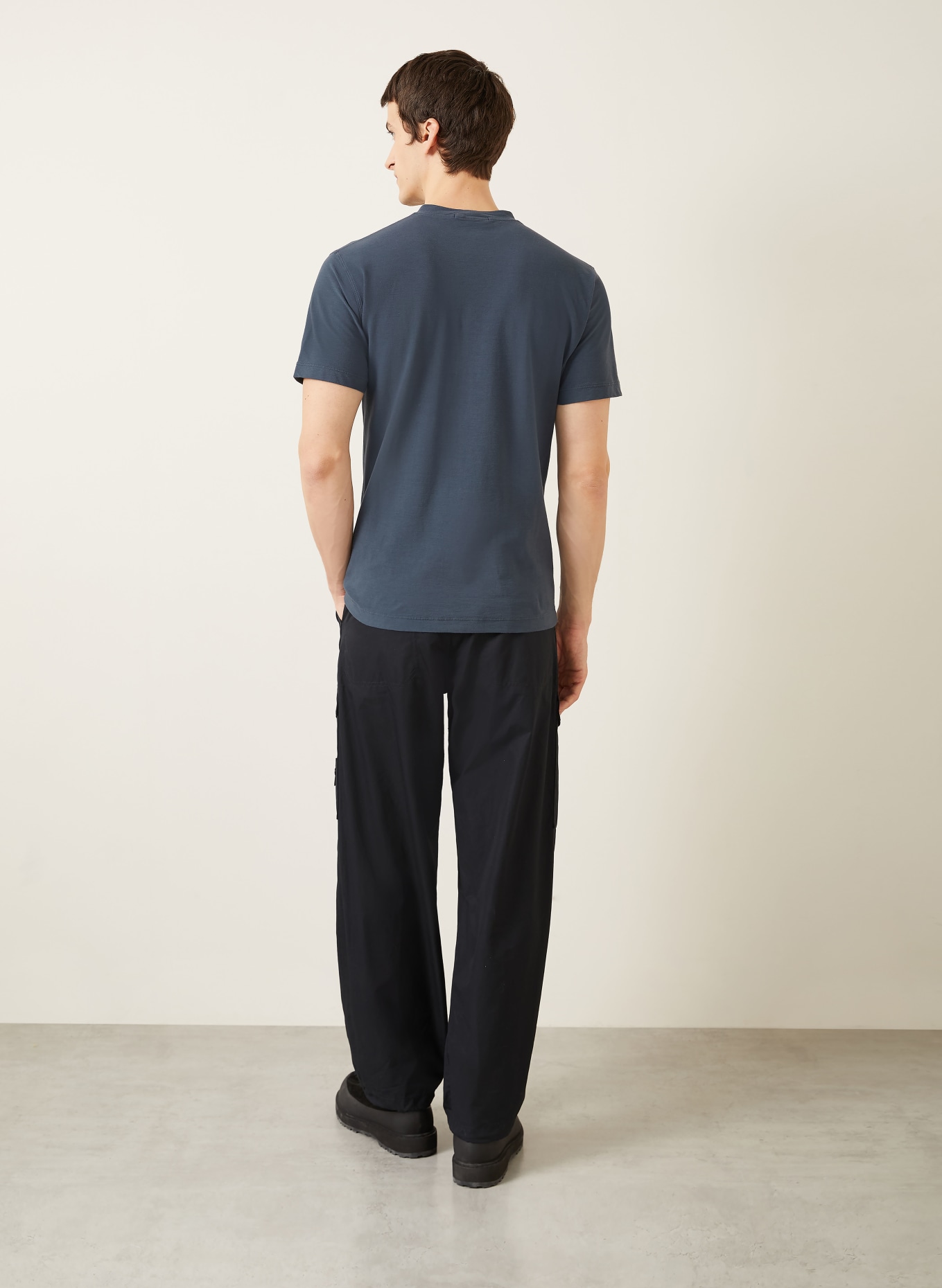 STONE ISLAND T-Shirt GHOST: DUNKELBLAU