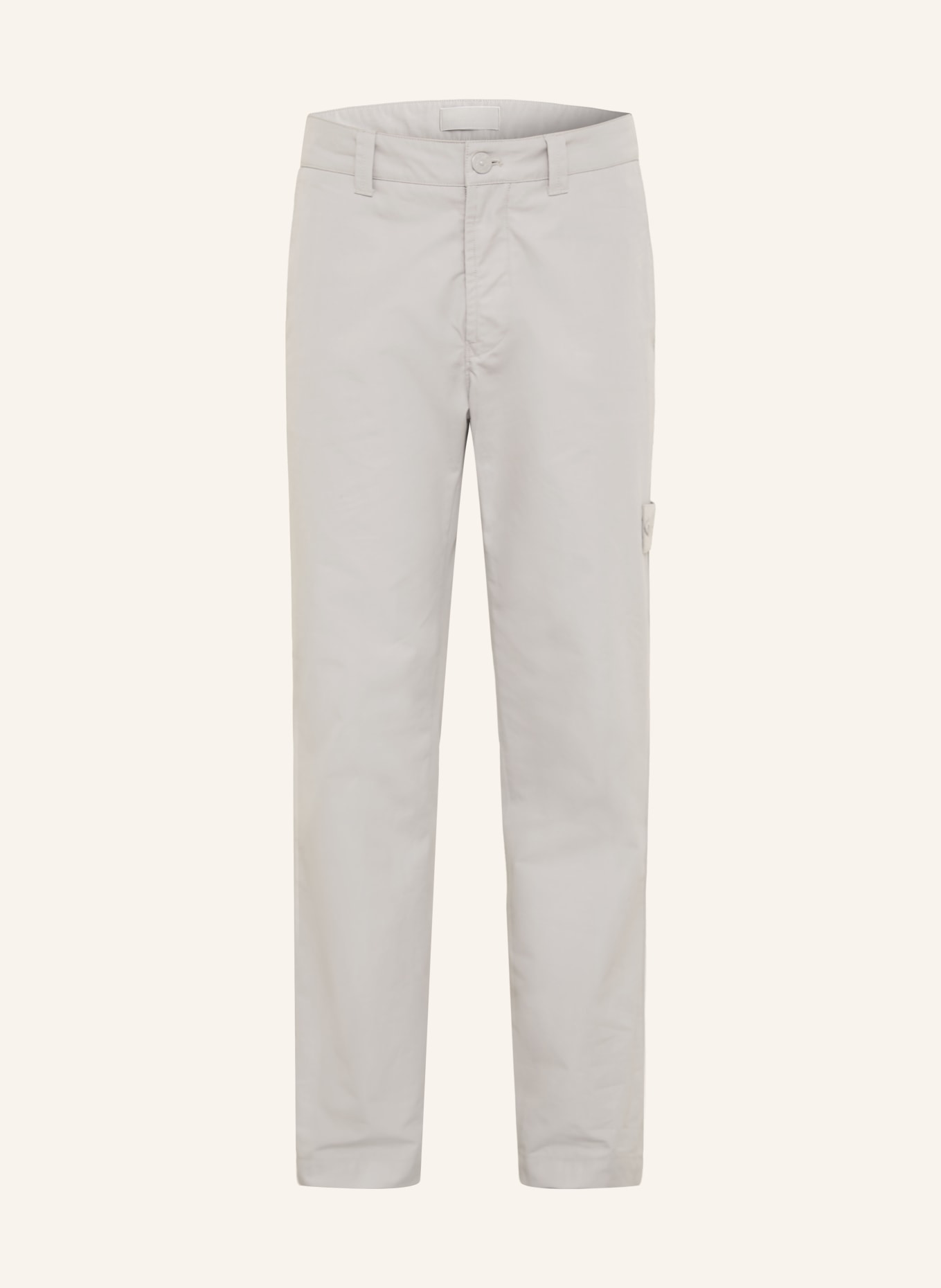 STONE ISLAND Chino GHOST Slim Fit: LIGHT GRAY