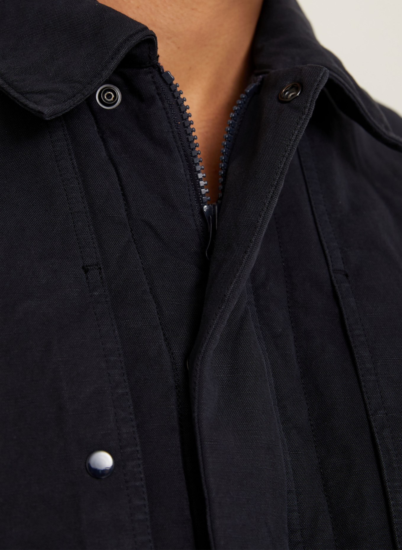 STONE ISLAND Overjacket: DUNKELBLAU