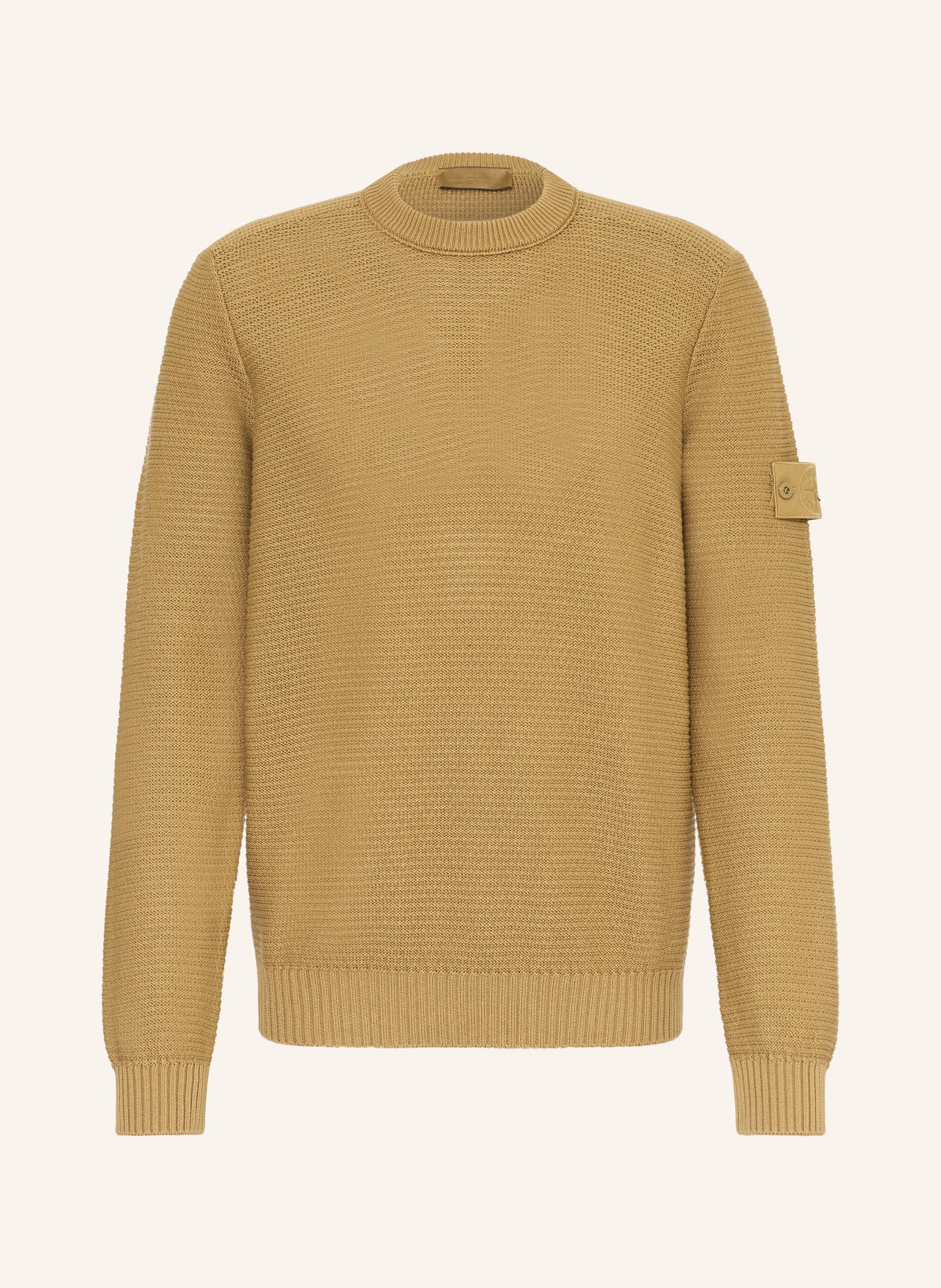 STONE ISLAND GHOST sweater: COGNAC