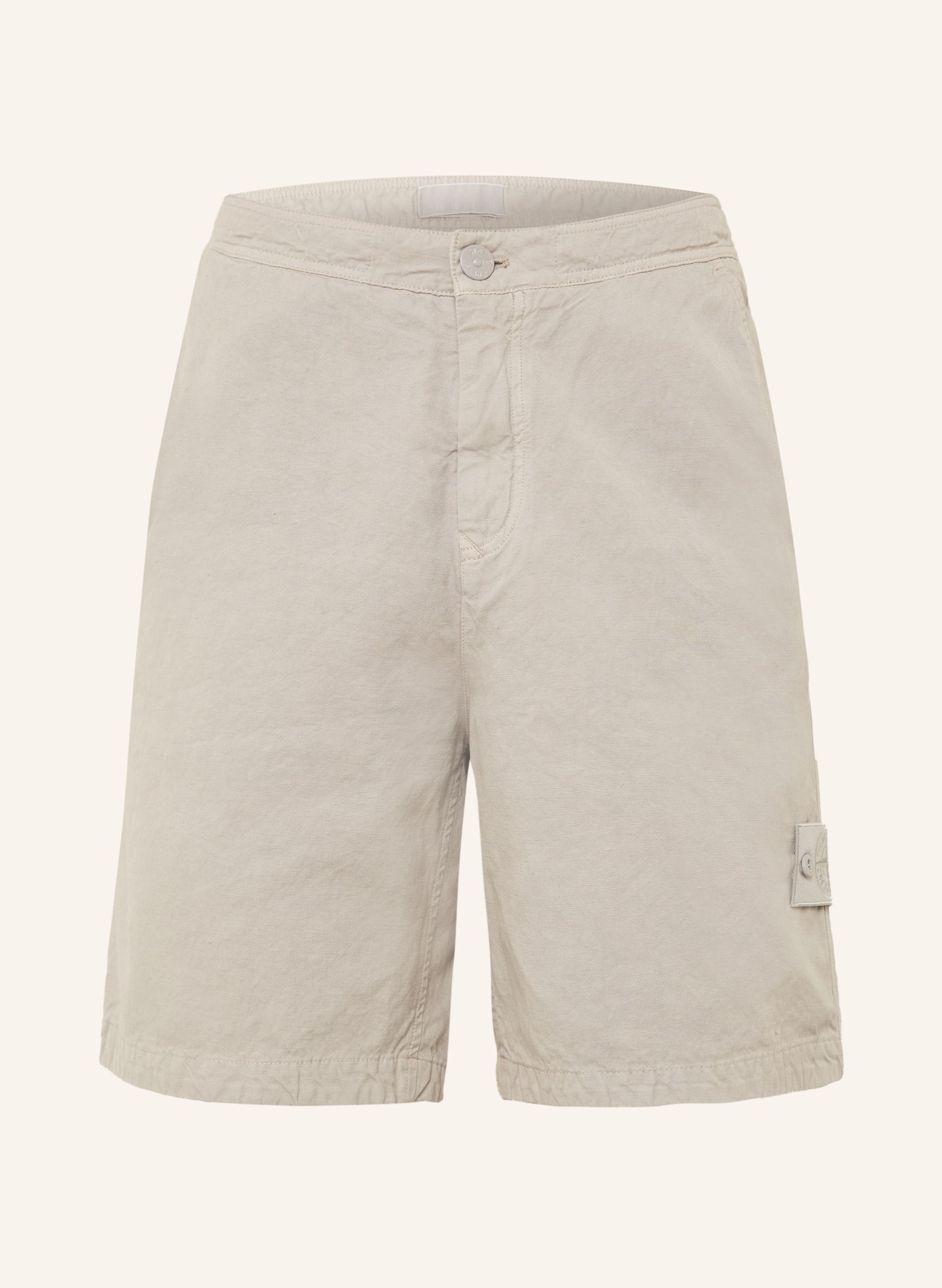 STONE ISLAND Shorts GHOST: HELLGRAU