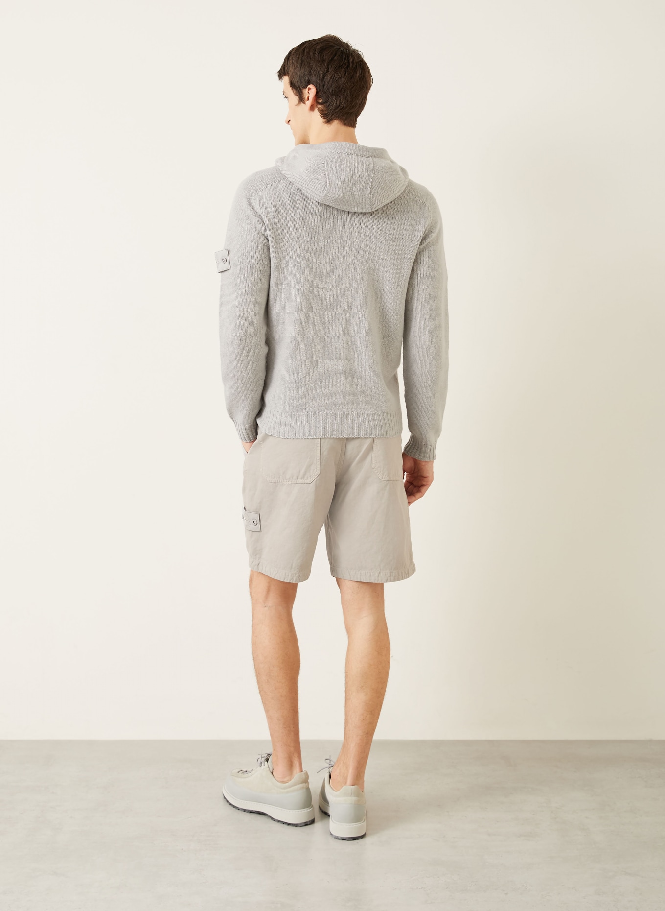 STONE ISLAND Shorts GHOST: HELLGRAU