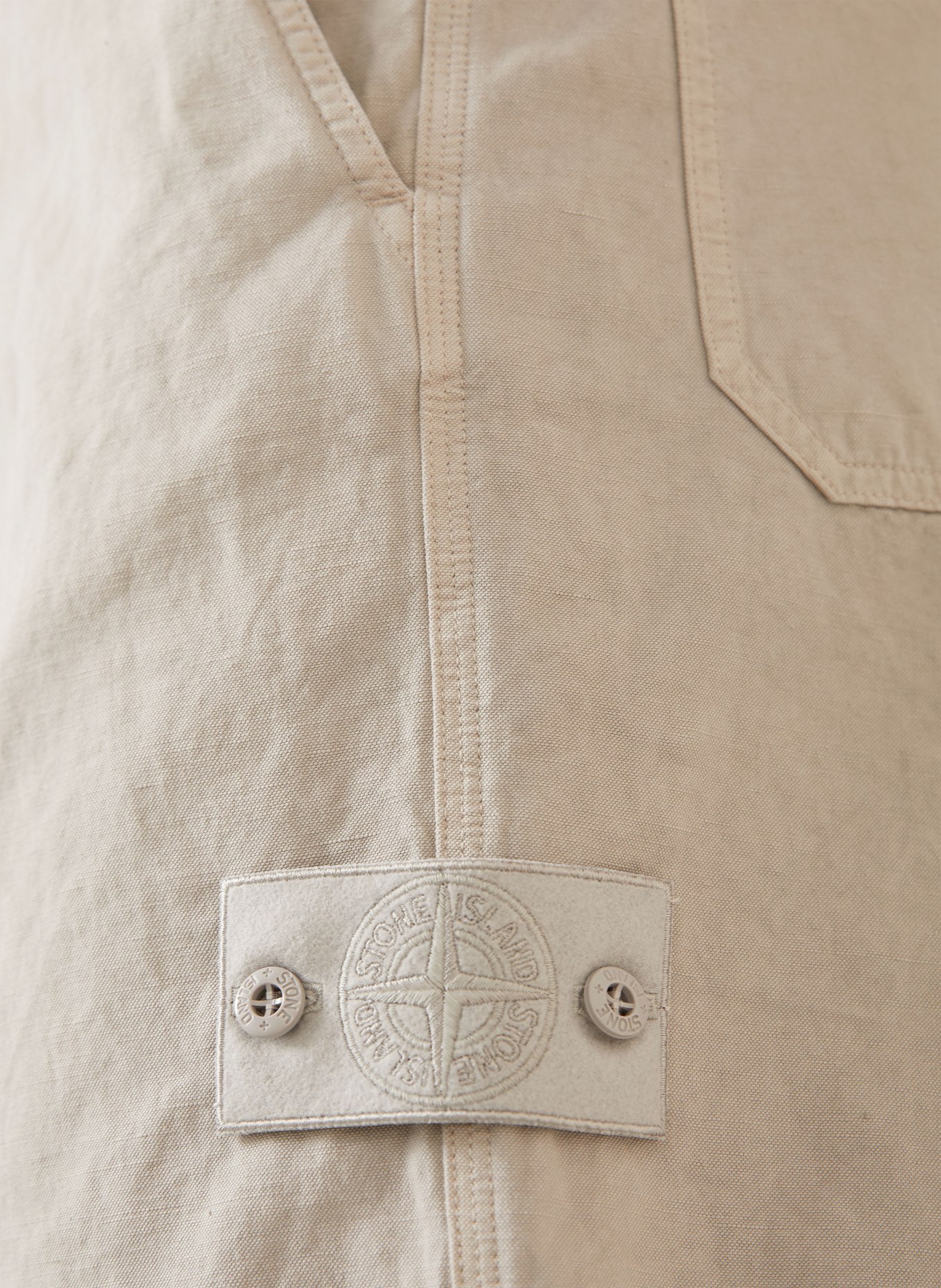 STONE ISLAND Shorts GHOST: HELLGRAU