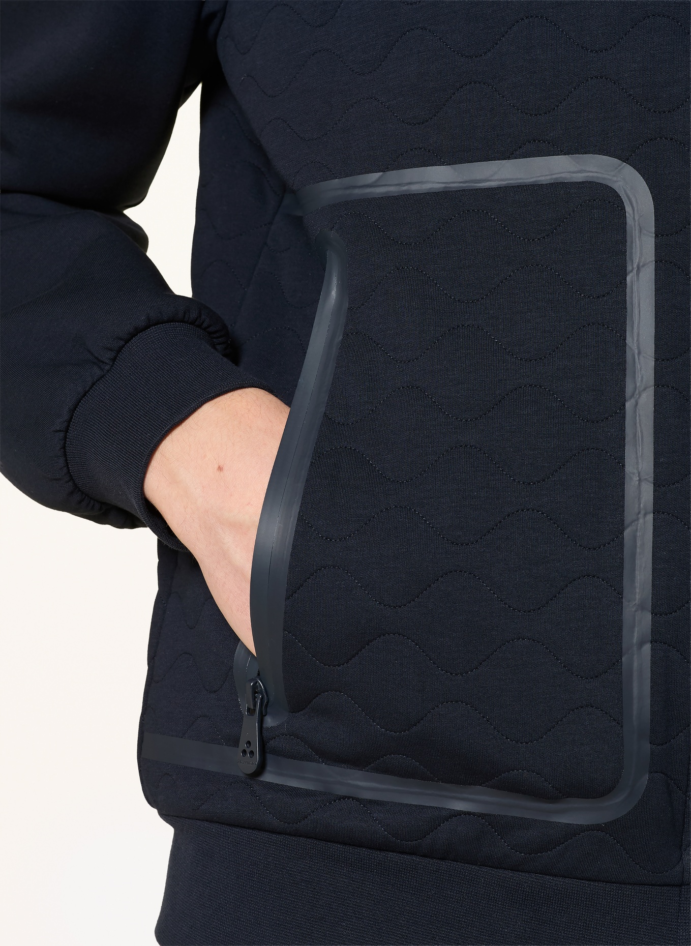 PEUTEREY Prošívaná bunda KYARR: TMAVĚ MODRÁ