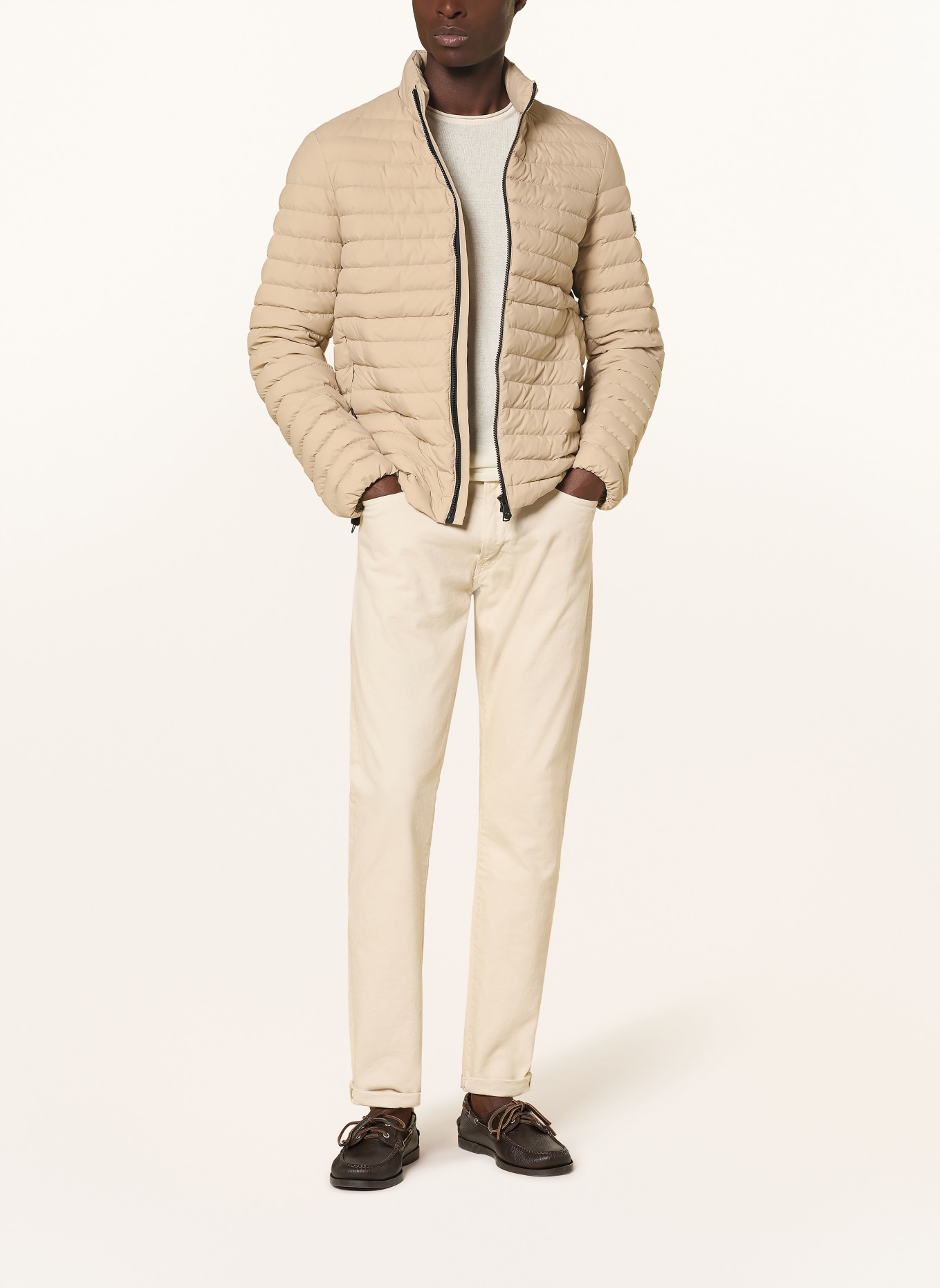 PEUTEREY FLOBOTS lightweight down jacket: BEIGE