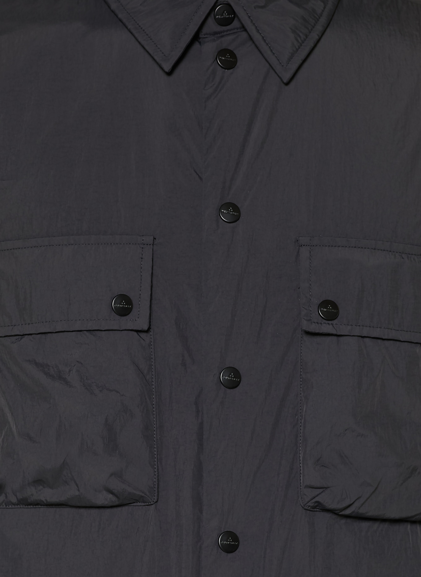 PEUTEREY Overjacket PAWAN: ZWART