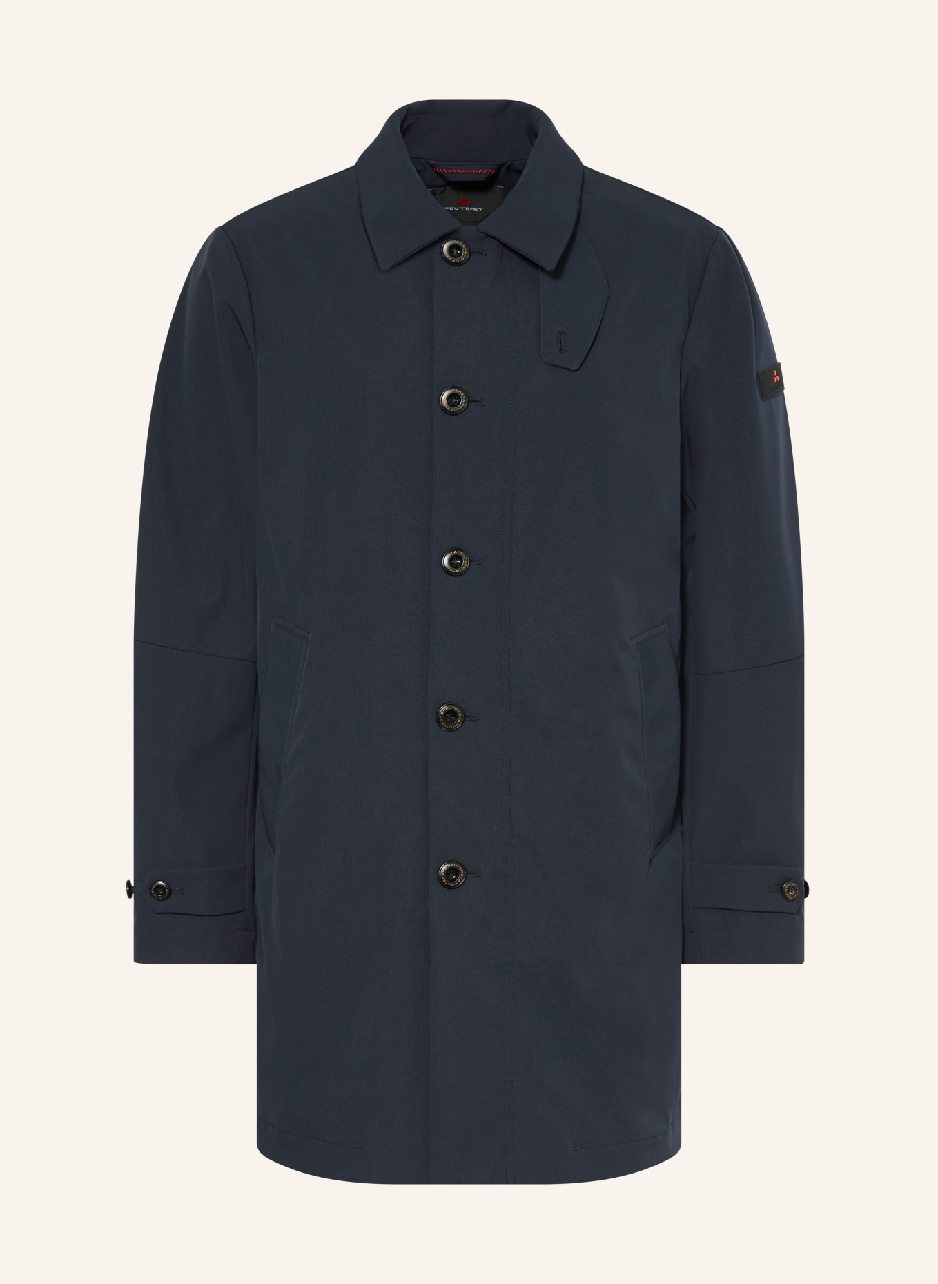 PEUTEREY Trenchcoat GARRETSON: DUNKELBLAU