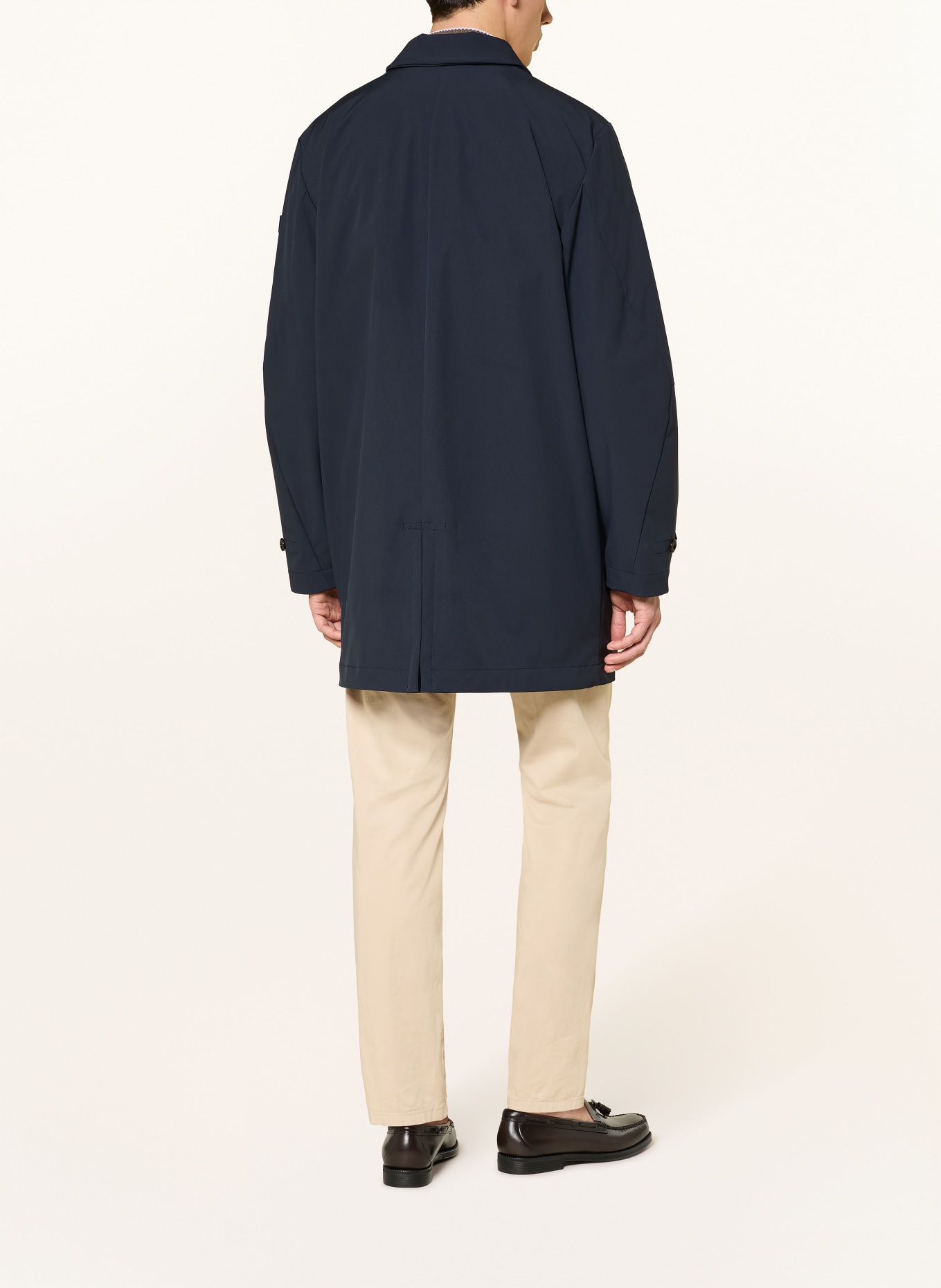 PEUTEREY Trenchcoat GARRETSON: DUNKELBLAU