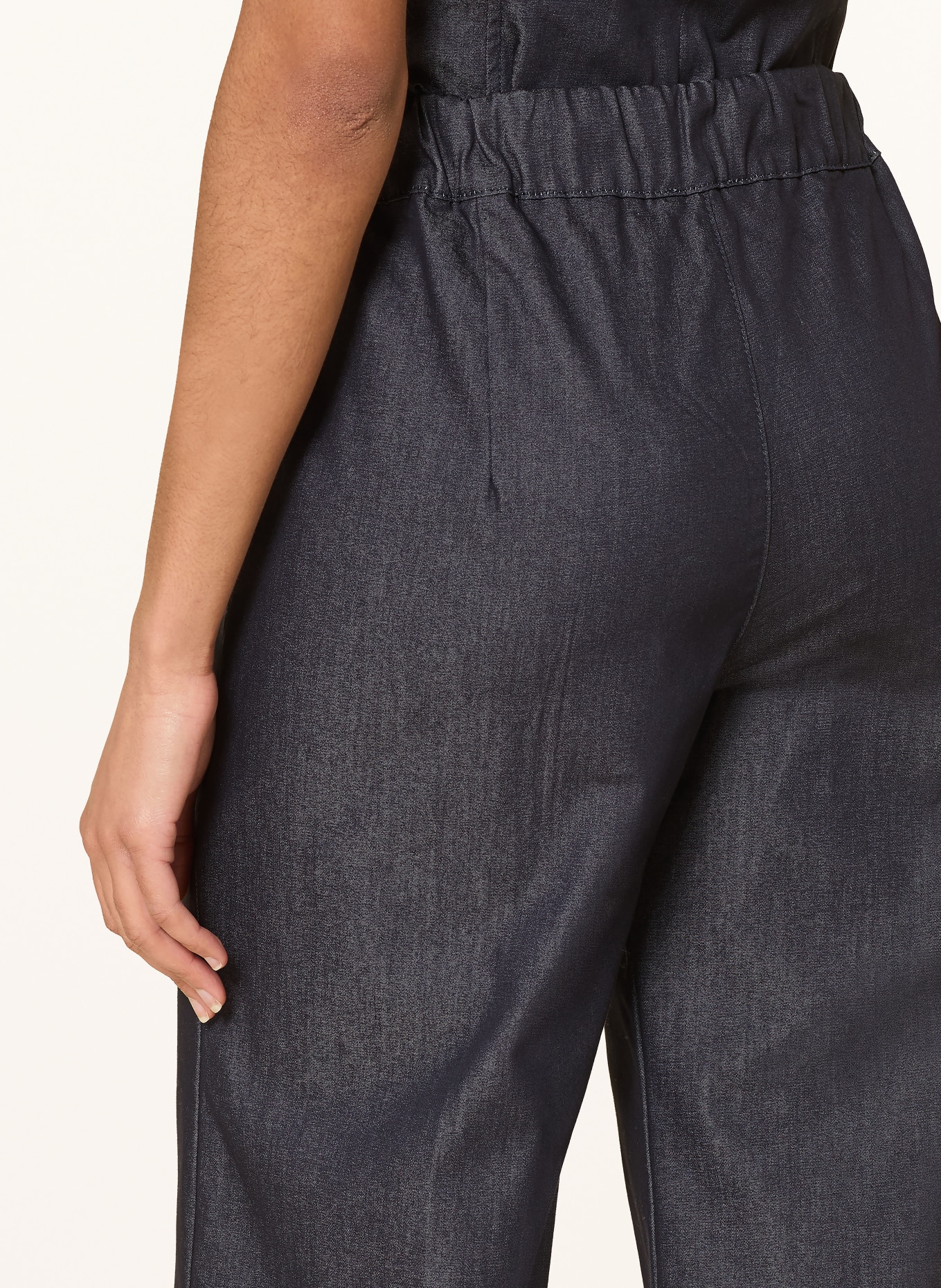 MRS & HUGS Marlenehose: DUNKELBLAU