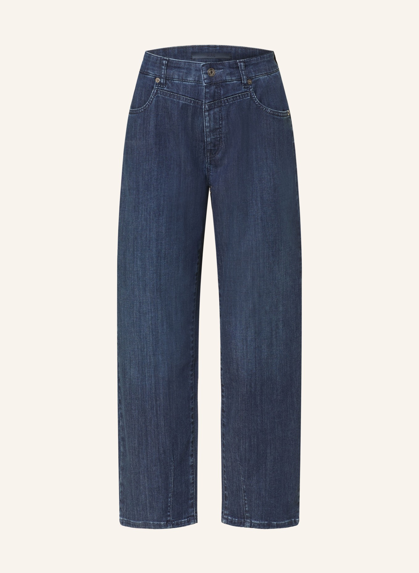 MAC Mom Jeans BOBBIE: D805 authentic dark blue used