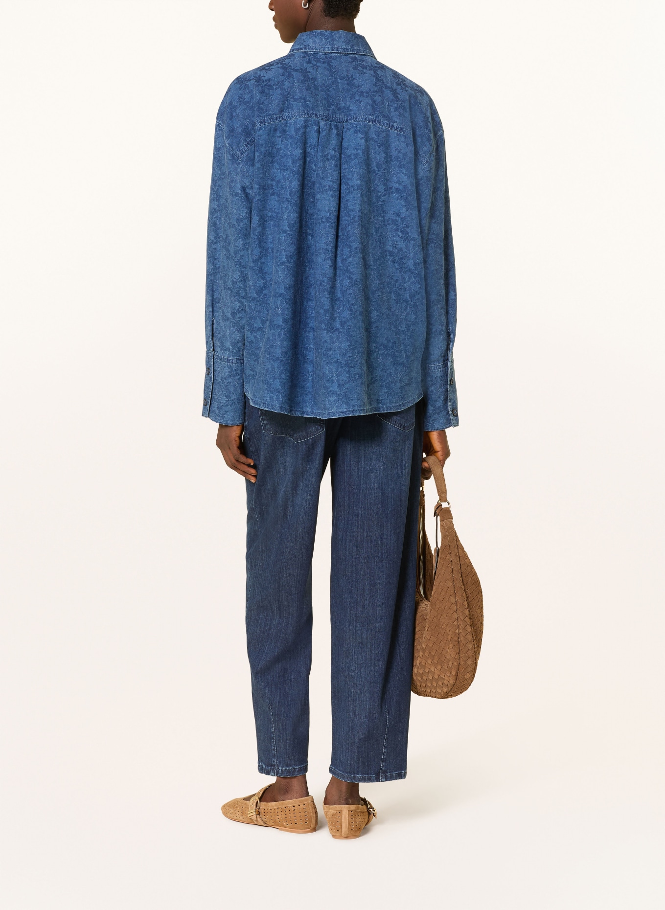 MAC Mom Jeans BOBBIE: D805 authentic dark blue used