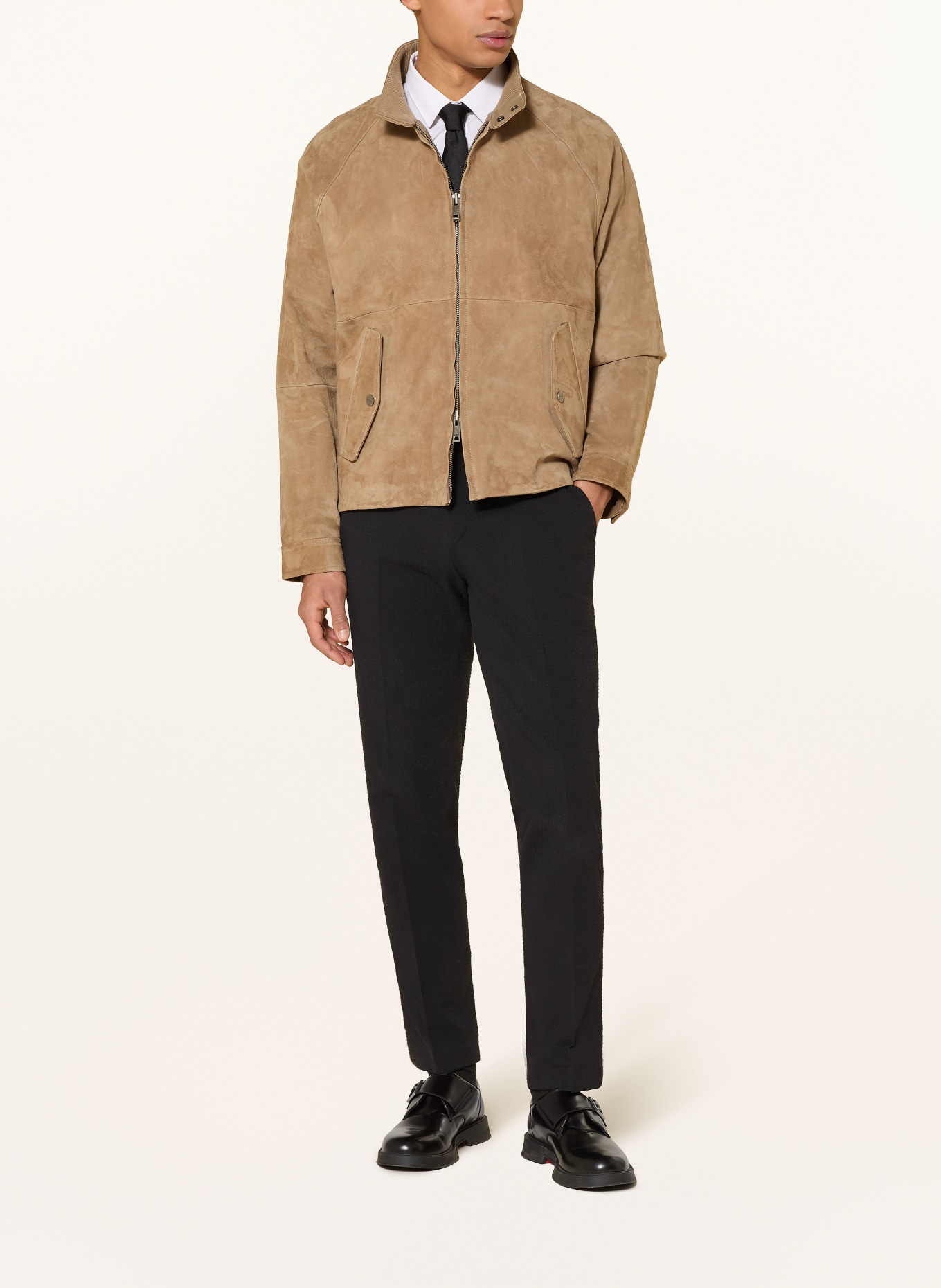 HUGO Anzughose Slim Fit: 001 BLACK