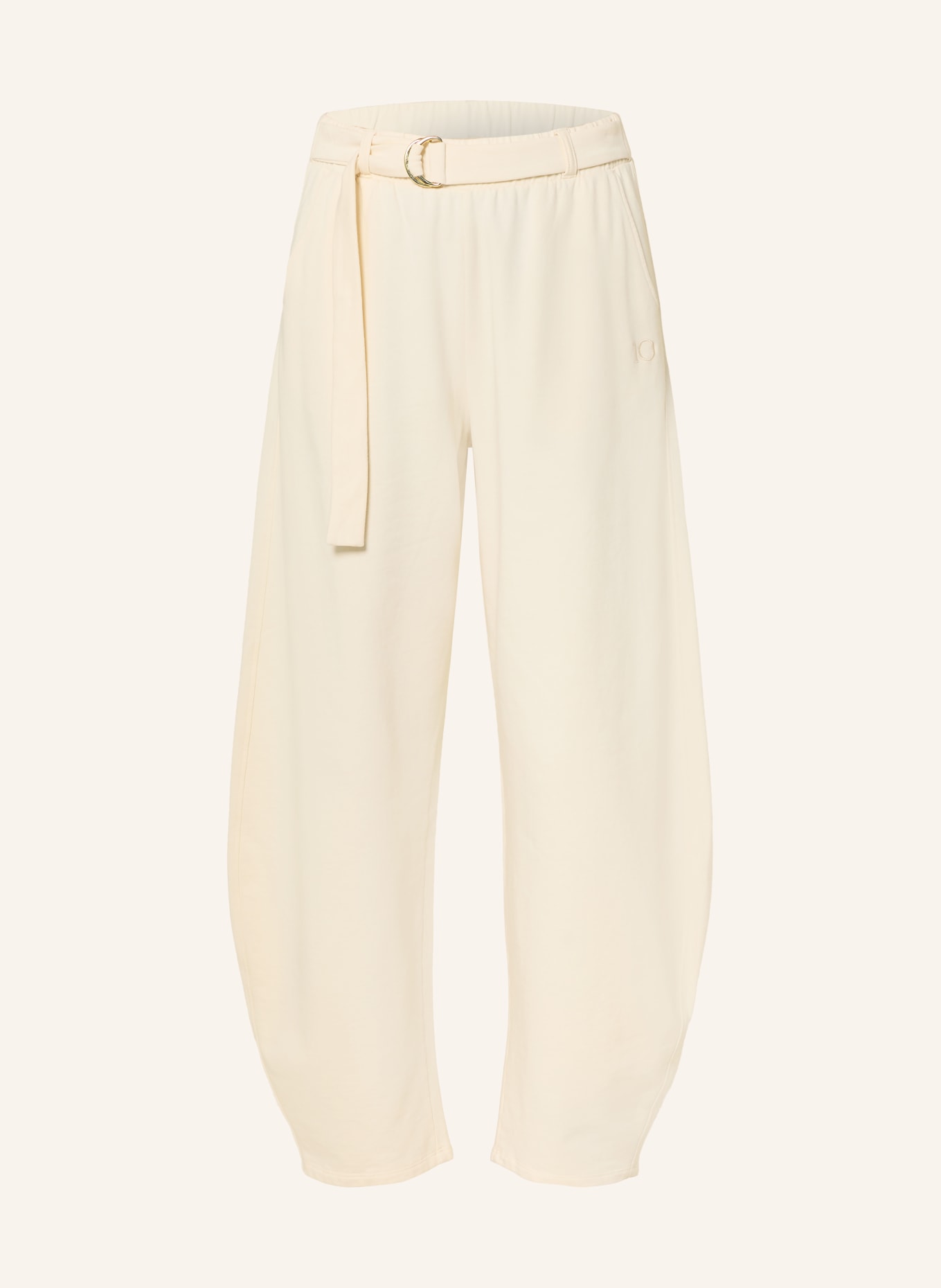 10DAYS sweatpants: CREAM