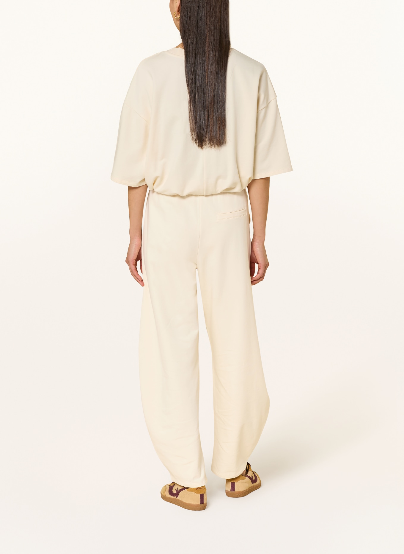 10DAYS sweatpants: CREAM