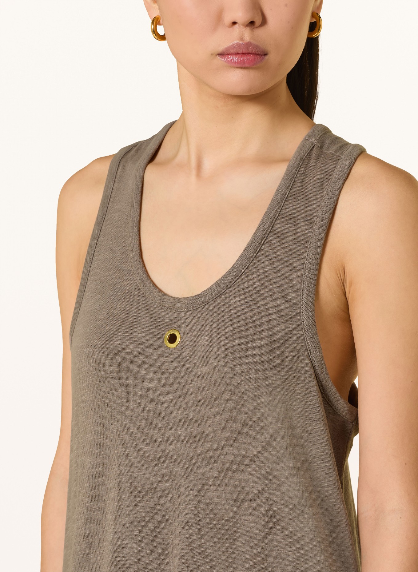 10DAYS Sweaterjurk: TAUPE