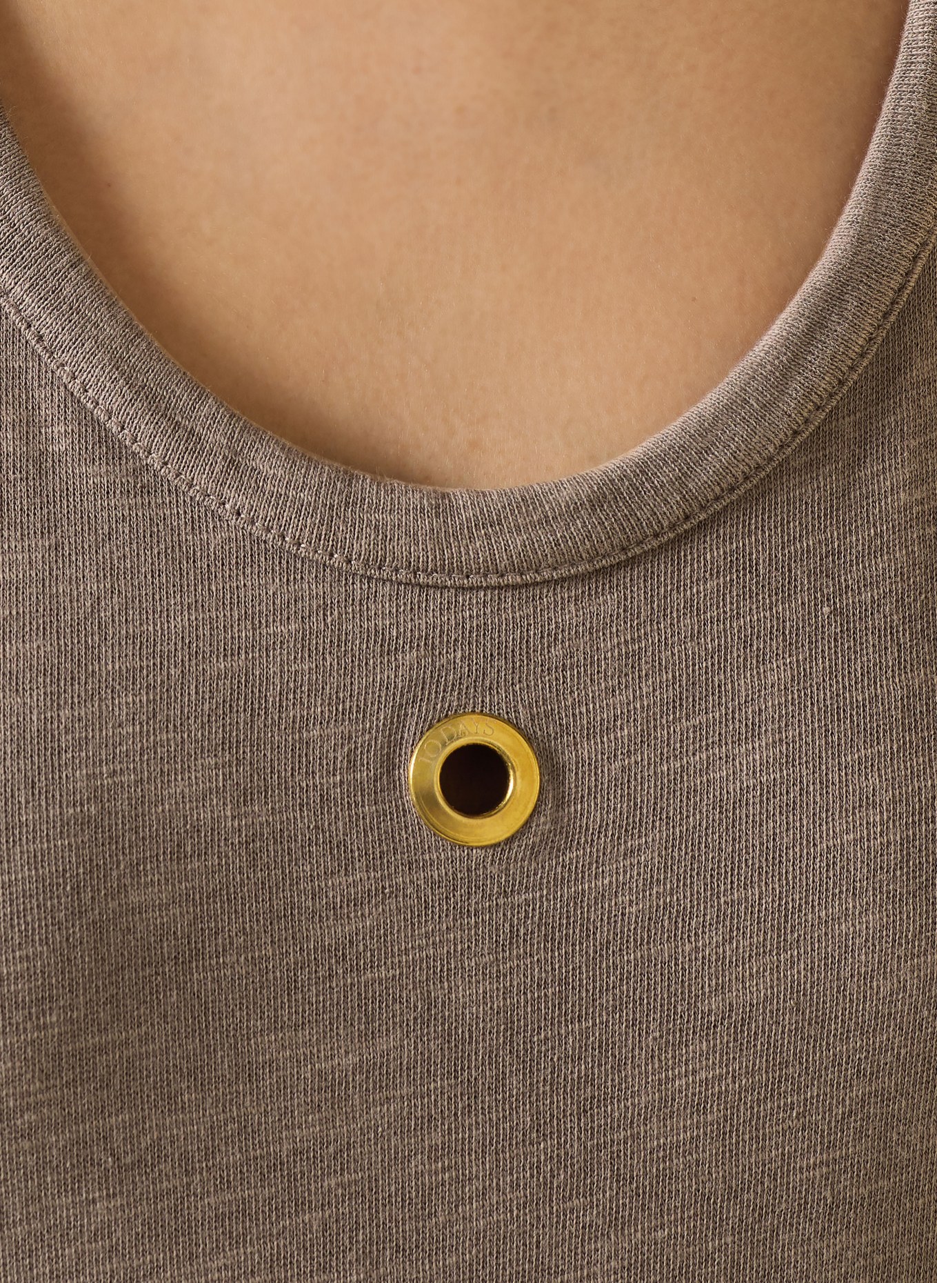 10DAYS Sweaterjurk: TAUPE