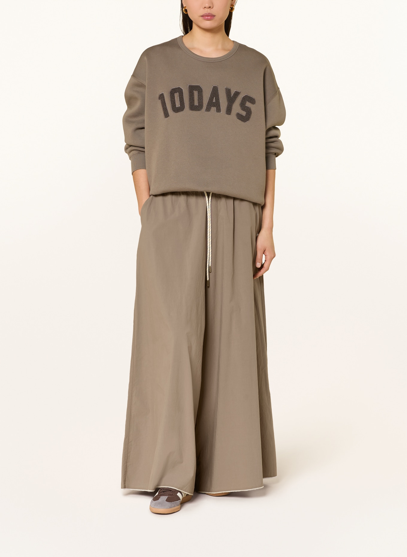 10DAYS Pantalon Marlene: TAUPE