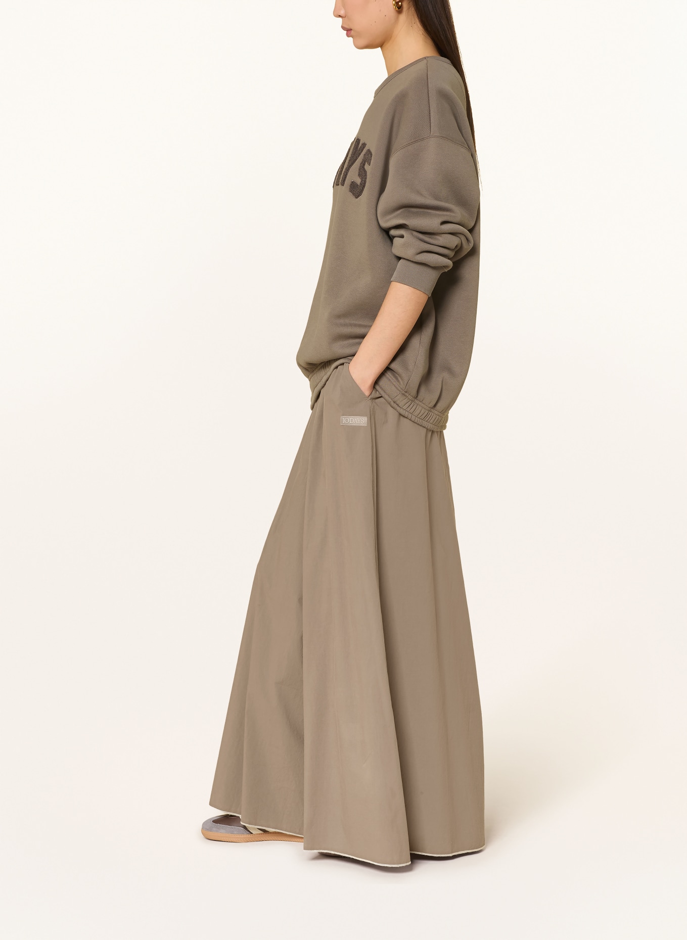 10DAYS Pantalon Marlene: TAUPE
