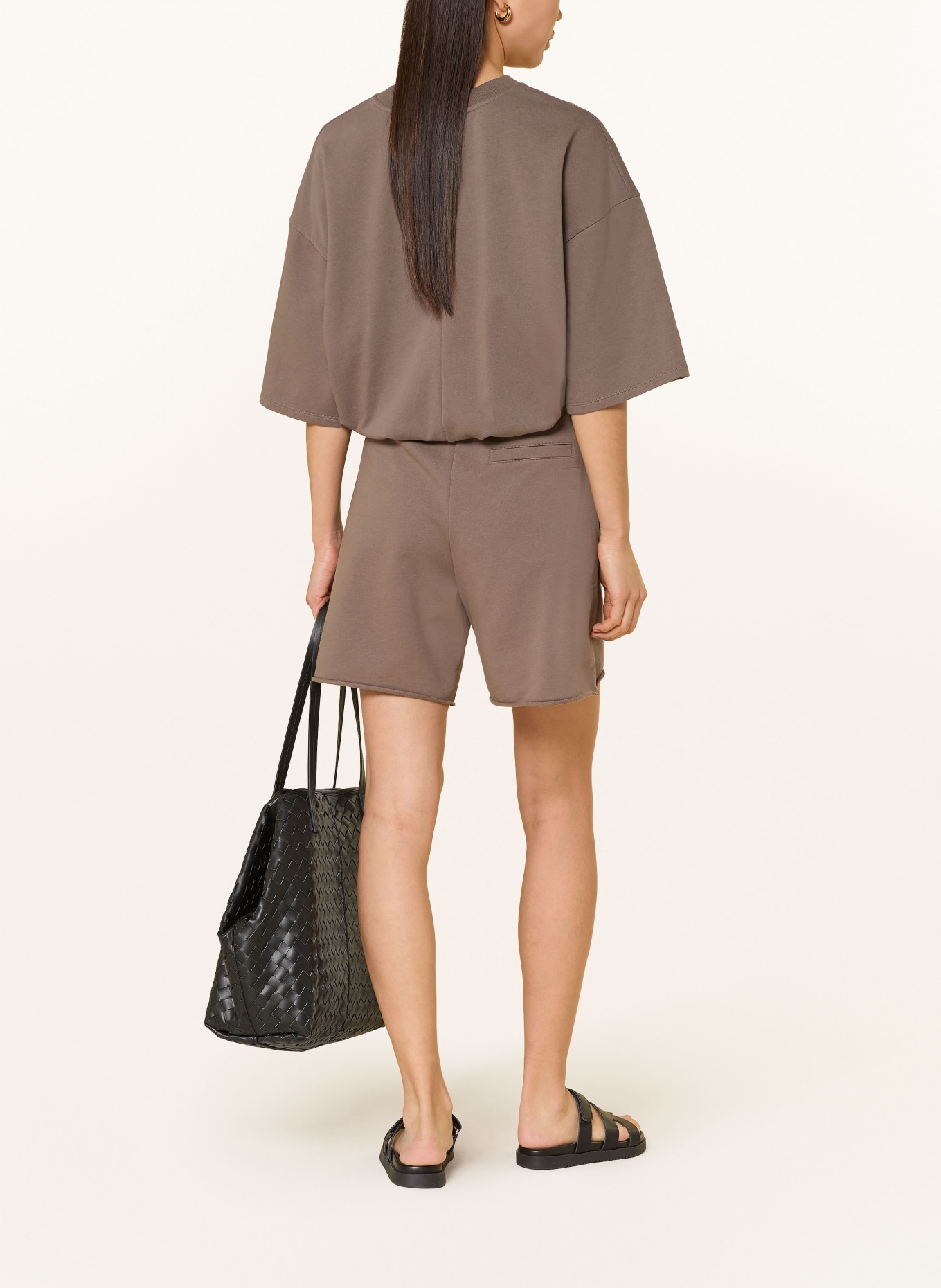 10DAYS Sweatshorts: TAUPE