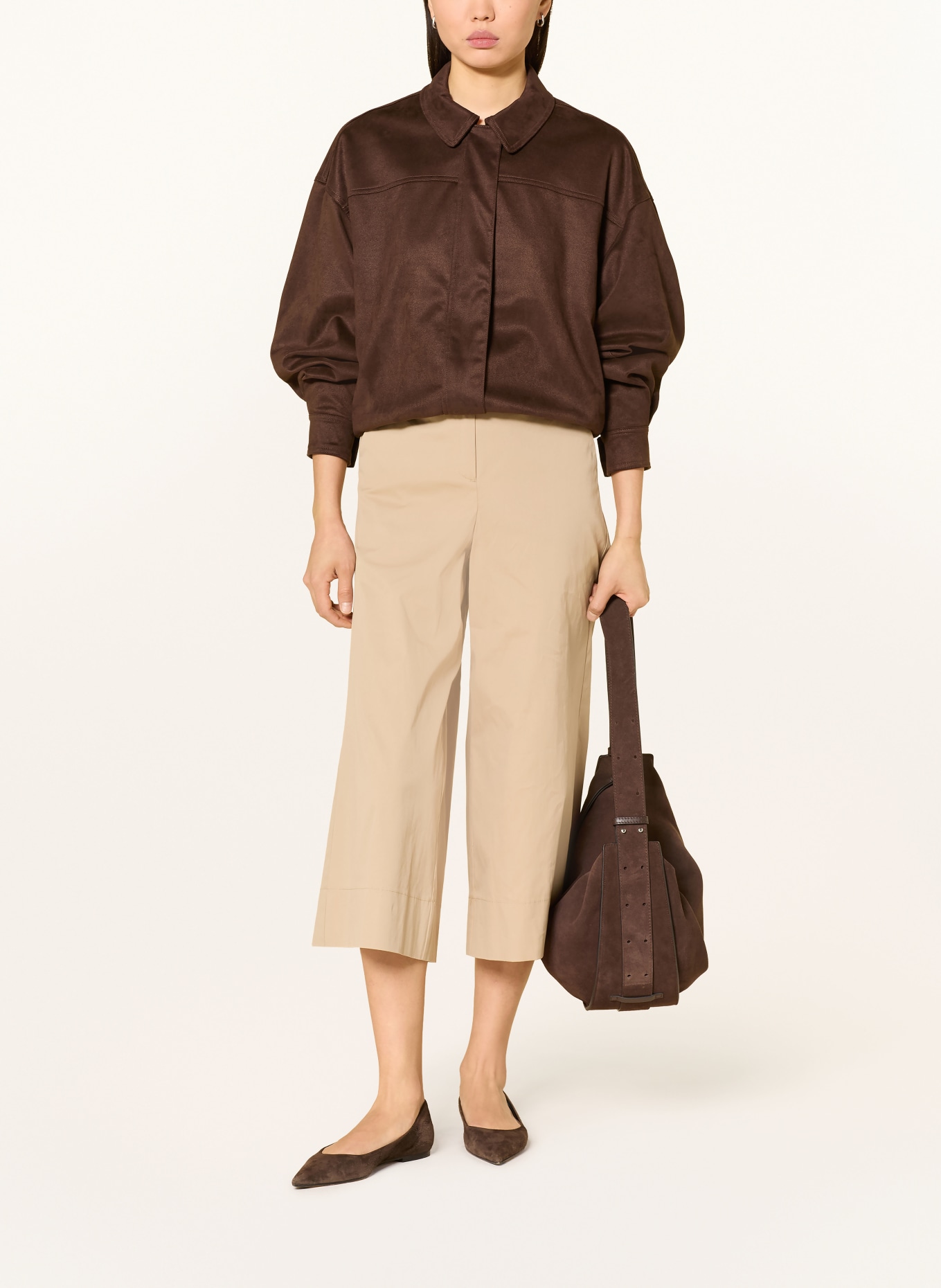 MAC CAROLINE culottes: CAMEL