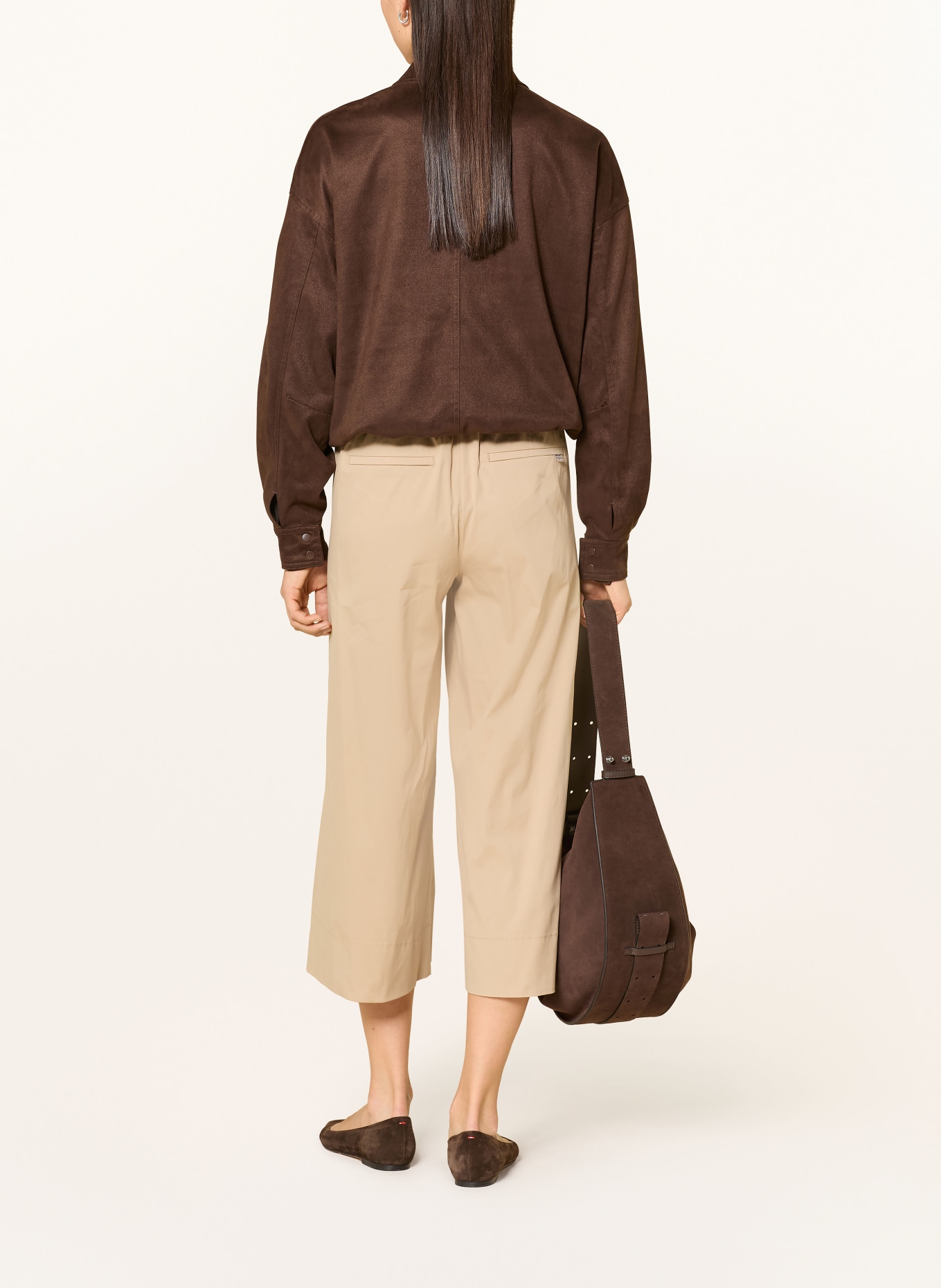 MAC CAROLINE culottes: CAMEL