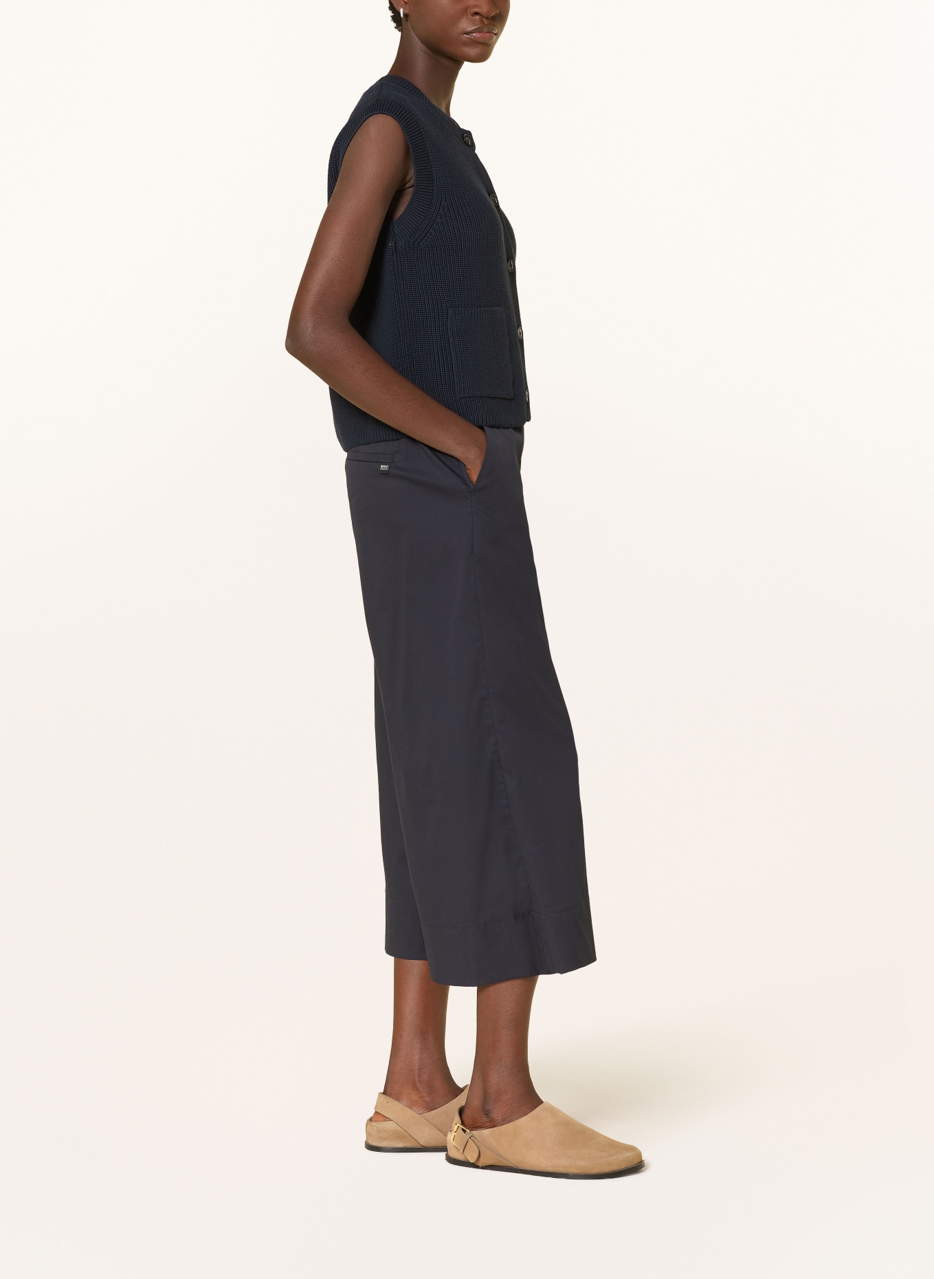 MAC CAROLINE culottes: DARK BLUE