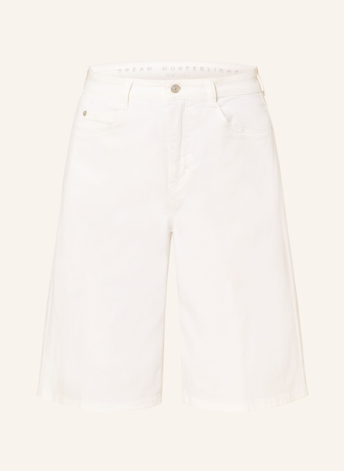 MAC Jeans-Bermudas: D010 WHITE DENIM