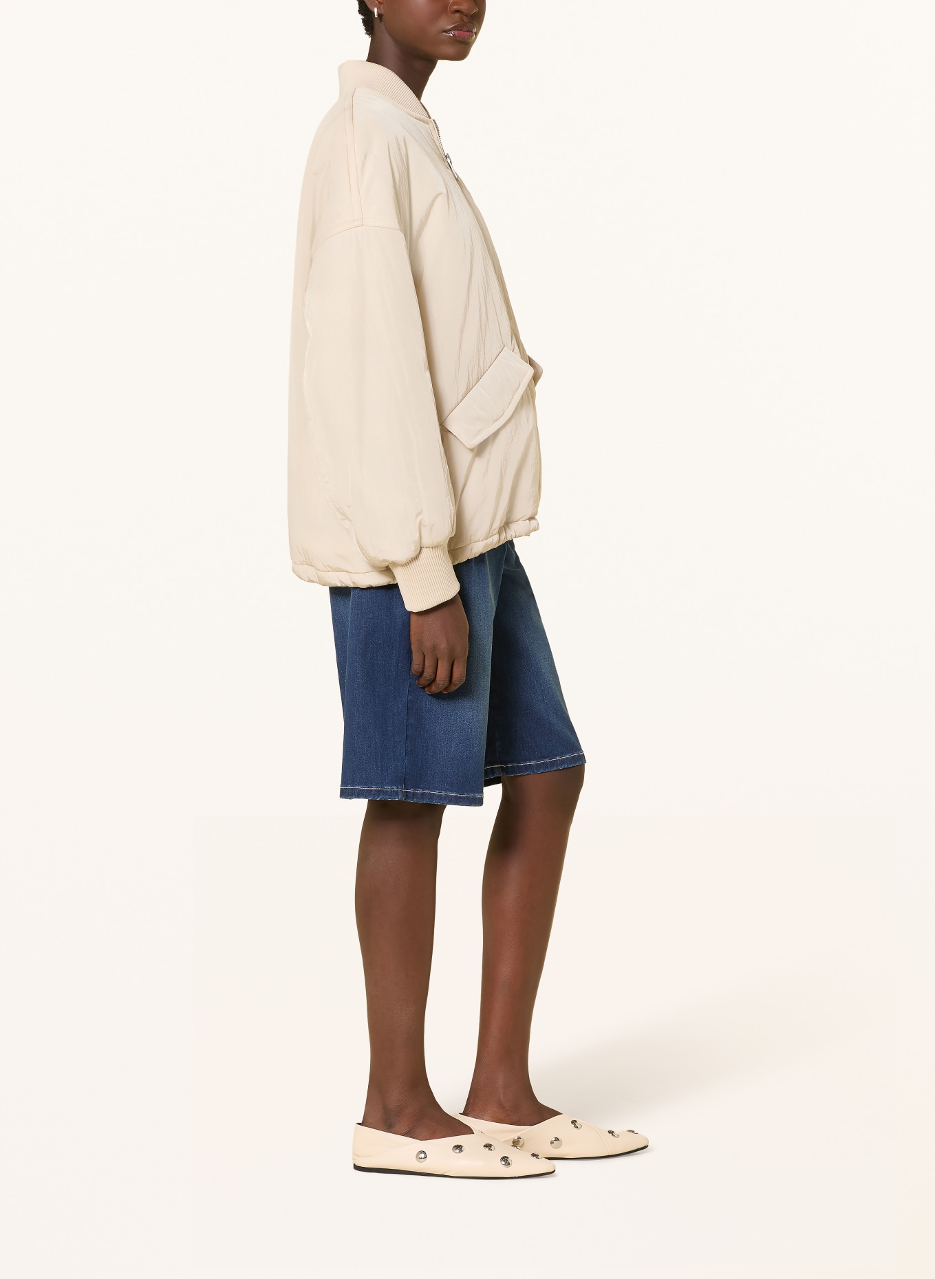 MAC denim shorts: D842 dark blue basic used