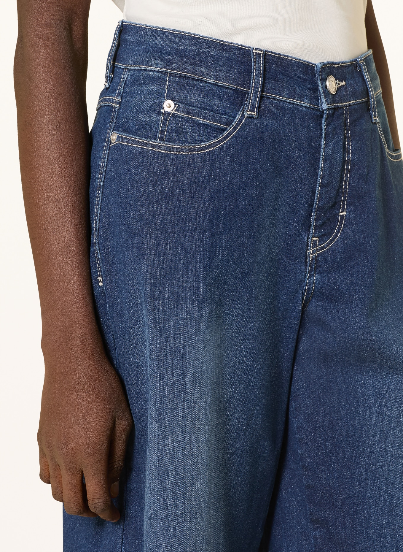 MAC denim shorts: D842 dark blue basic used