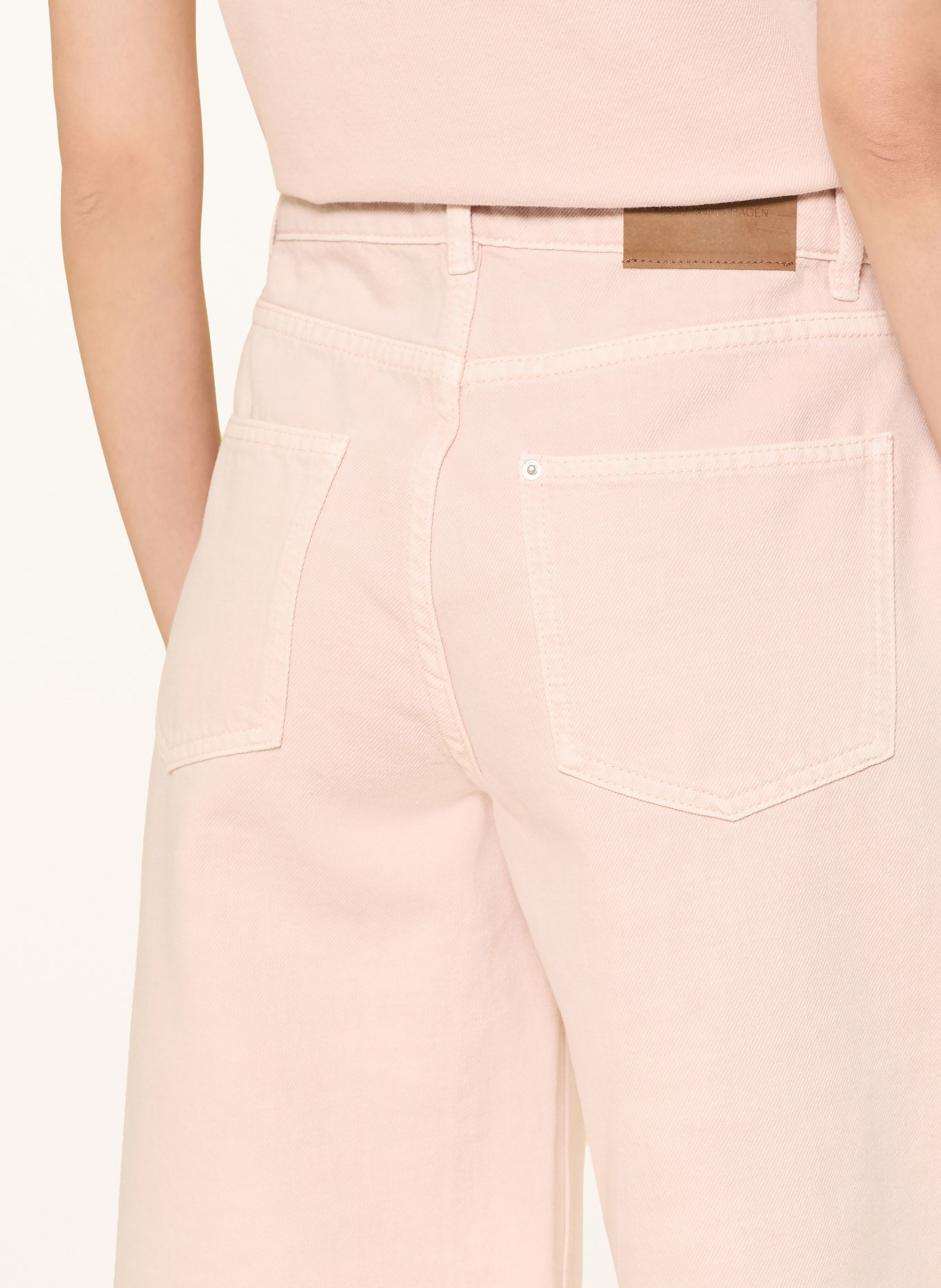 MSCH COPENHAGEN Jeans Bermuda shorts MSCHASPEN IDA: LIGHT PINK WASH