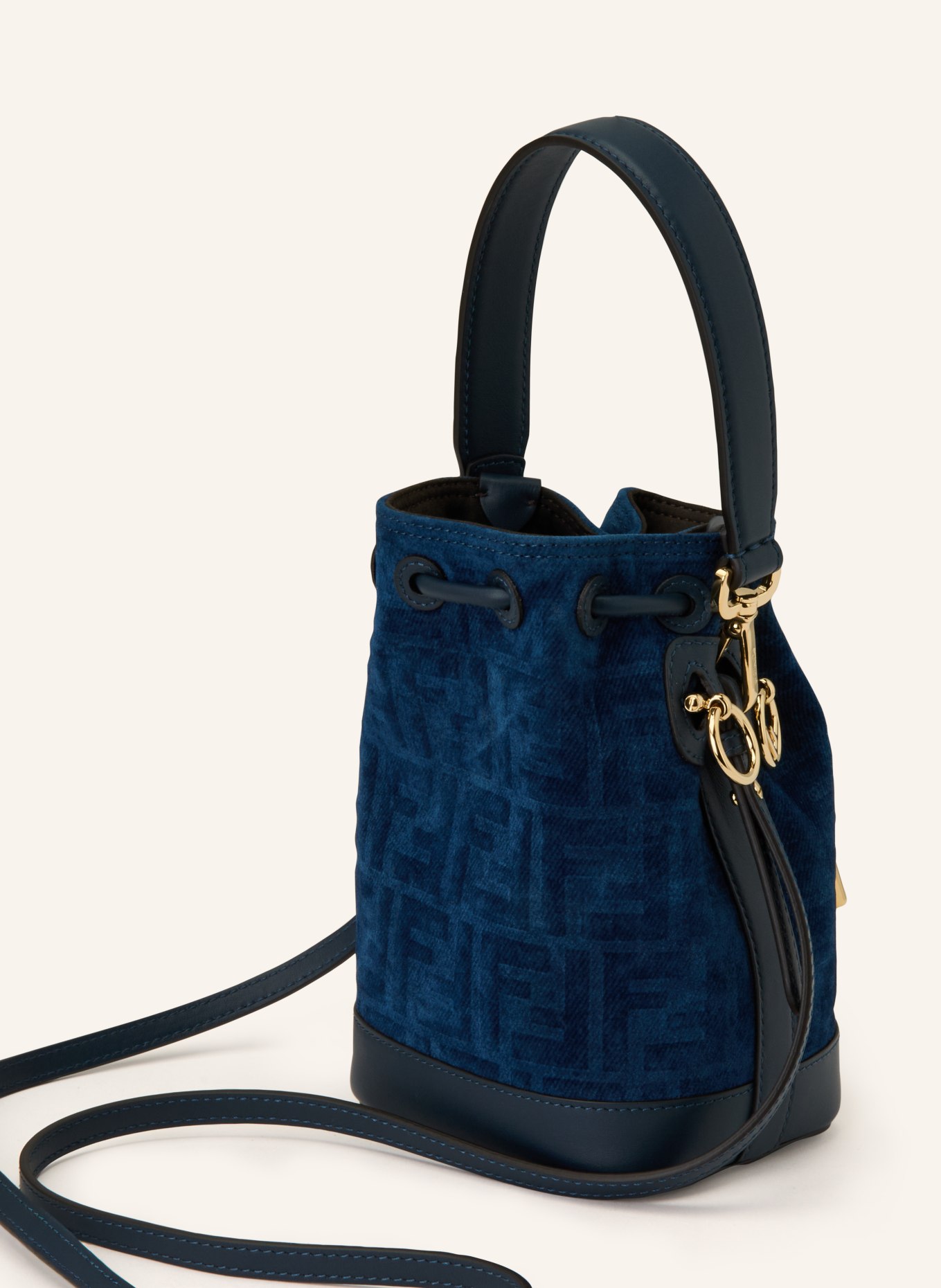 FENDI Handtasche MON TRESOR MINI: DUNKELBLAU