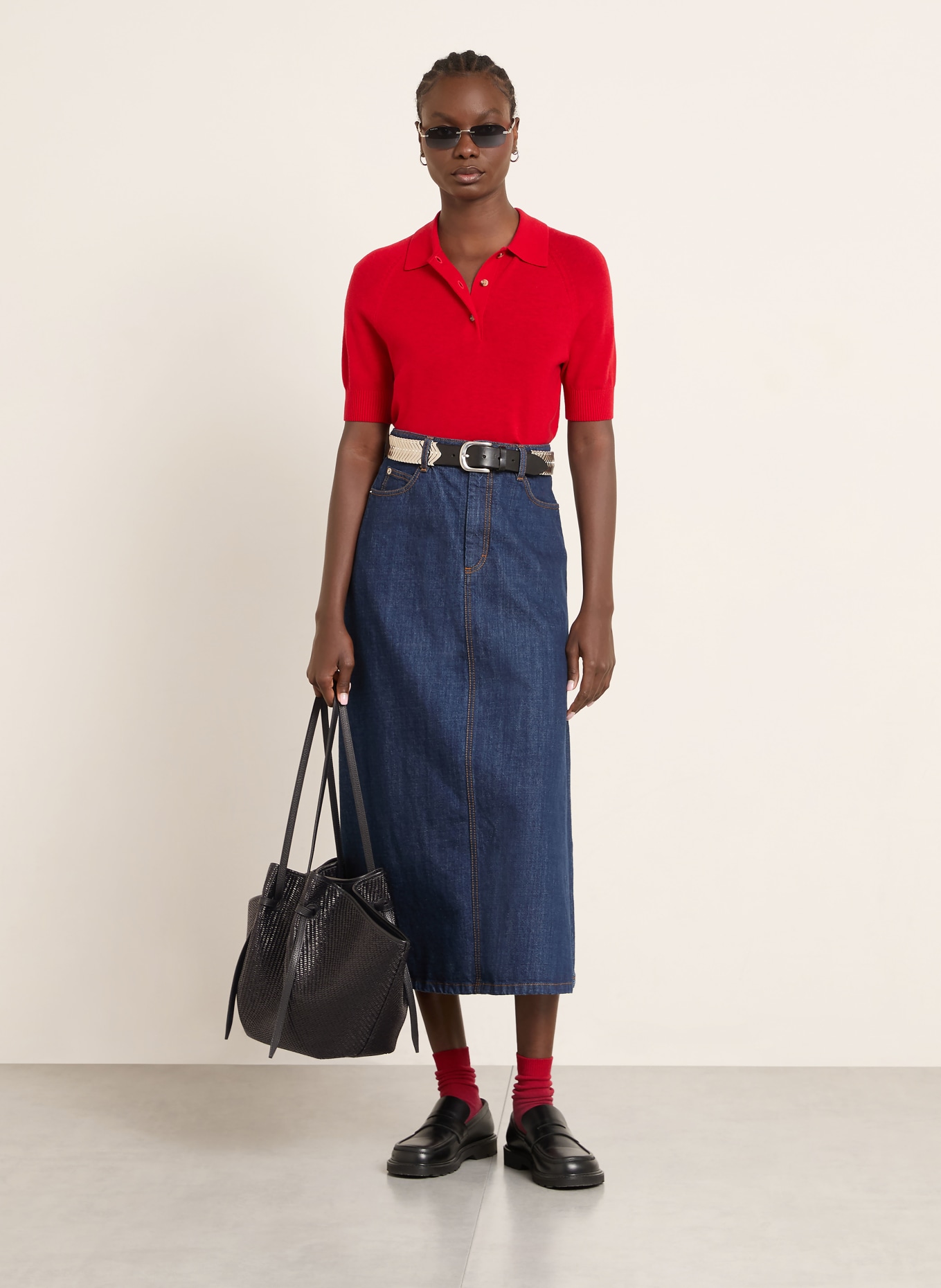 YUZEFI Shopper MOCHI LARGE: SCHWARZ