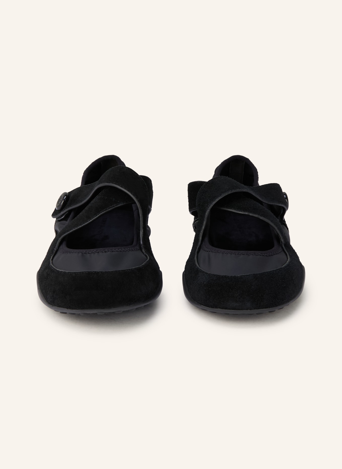 TORY BURCH Mary Jane ballerina flats ROMY: BLACK