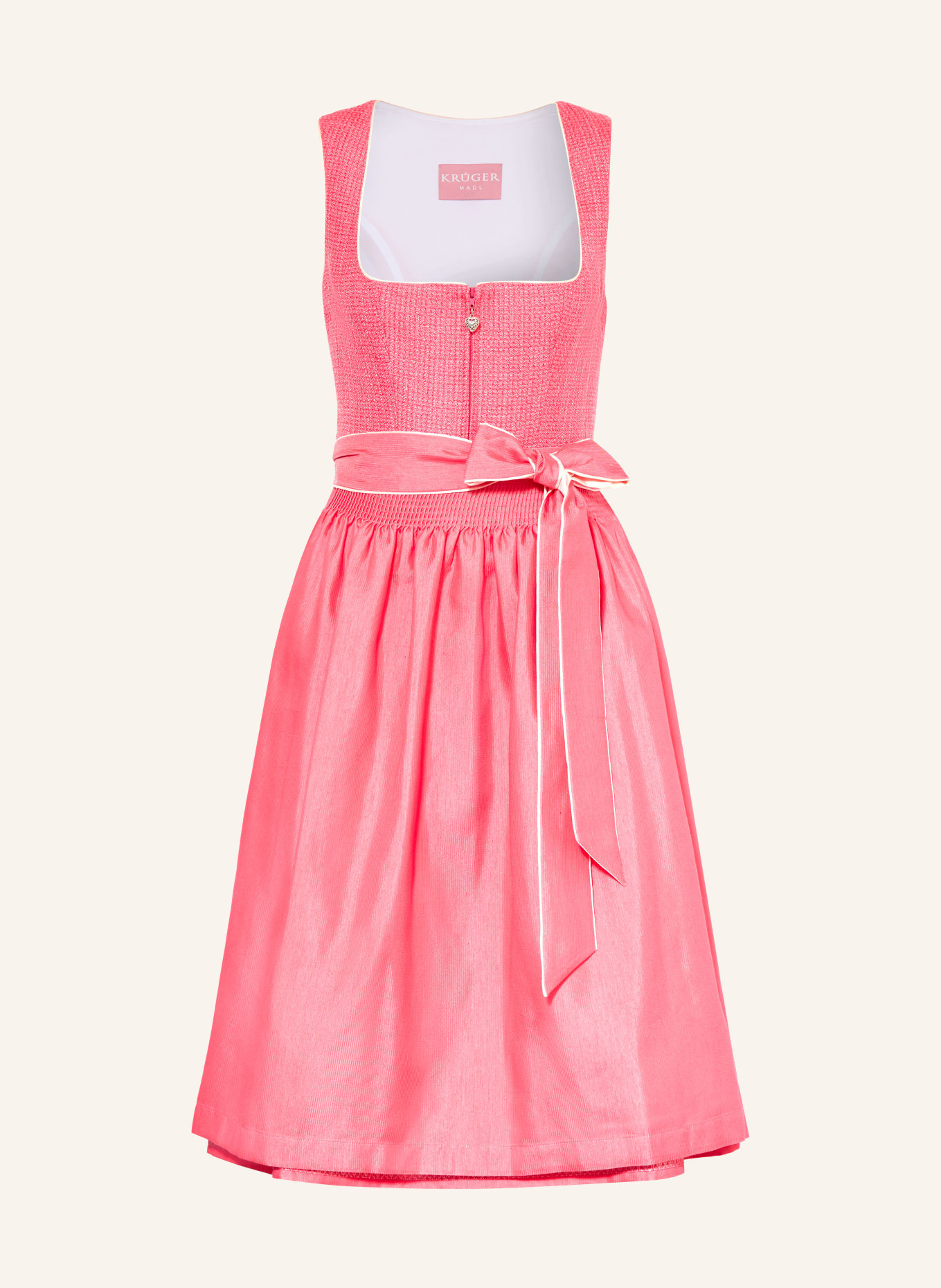 KRÜGER Dirndl PLATTENSEE: PINK / HELLROSA